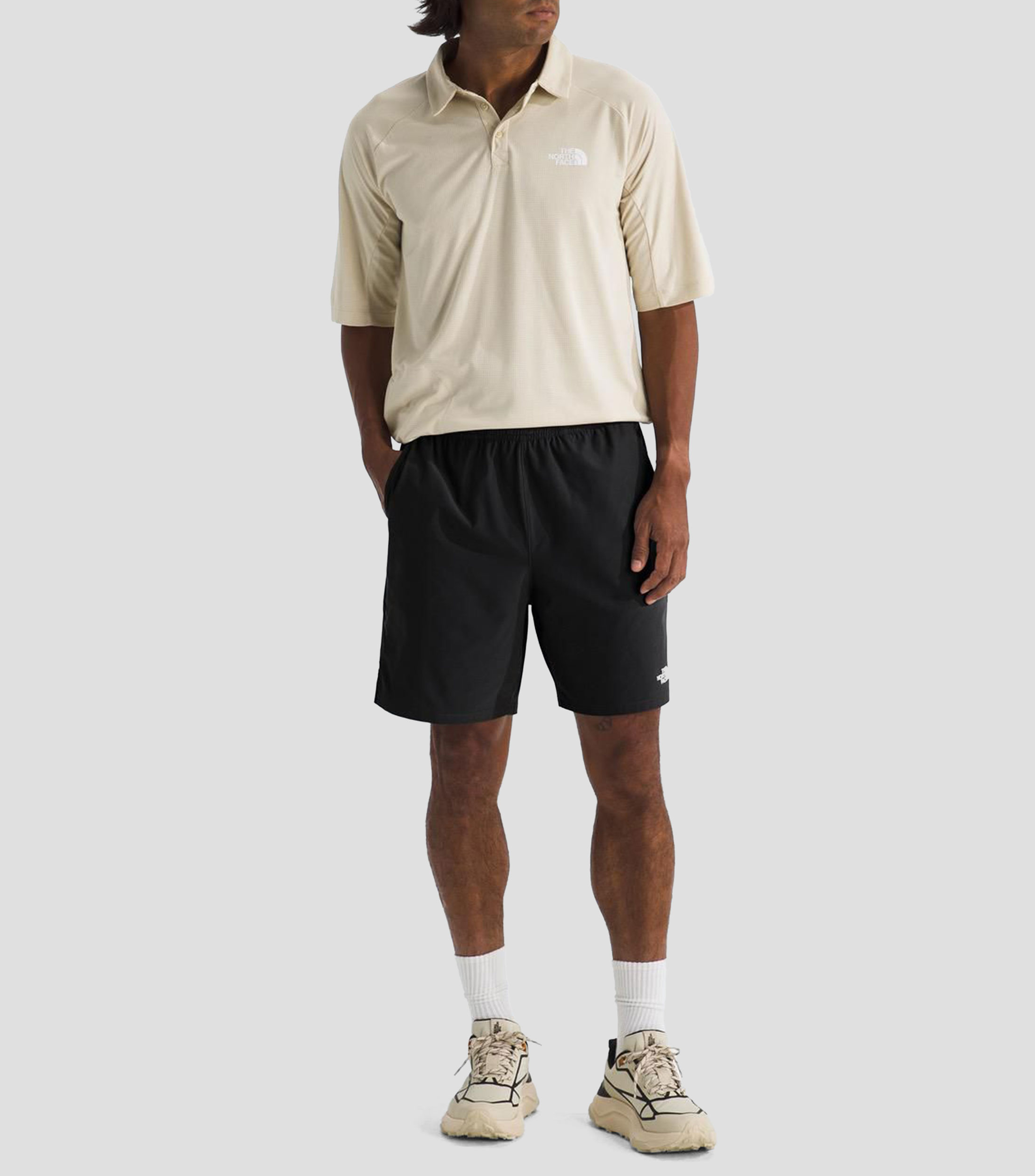 Short para entrenamiento liso Wander Hombre