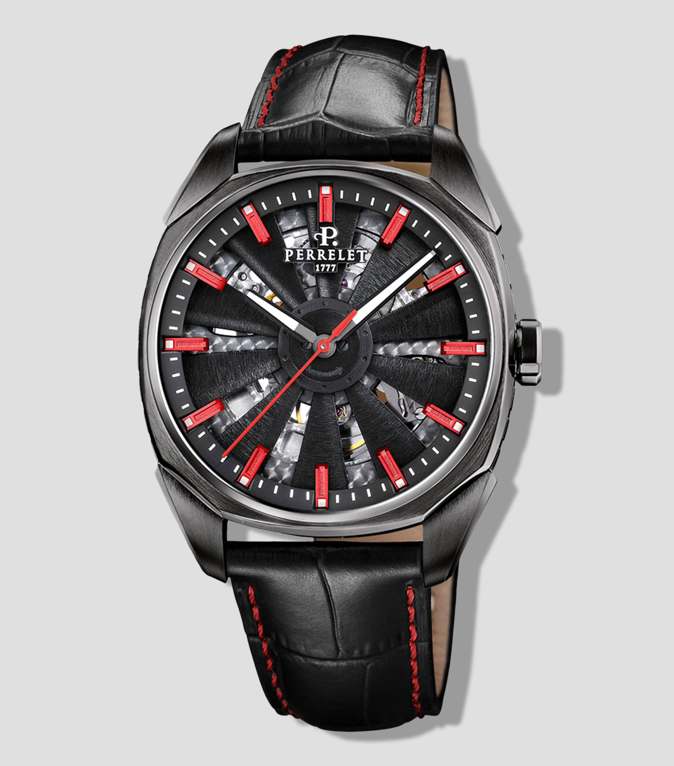 Reloj para Hombre Turbine Urban Skeleton Casual, Negro