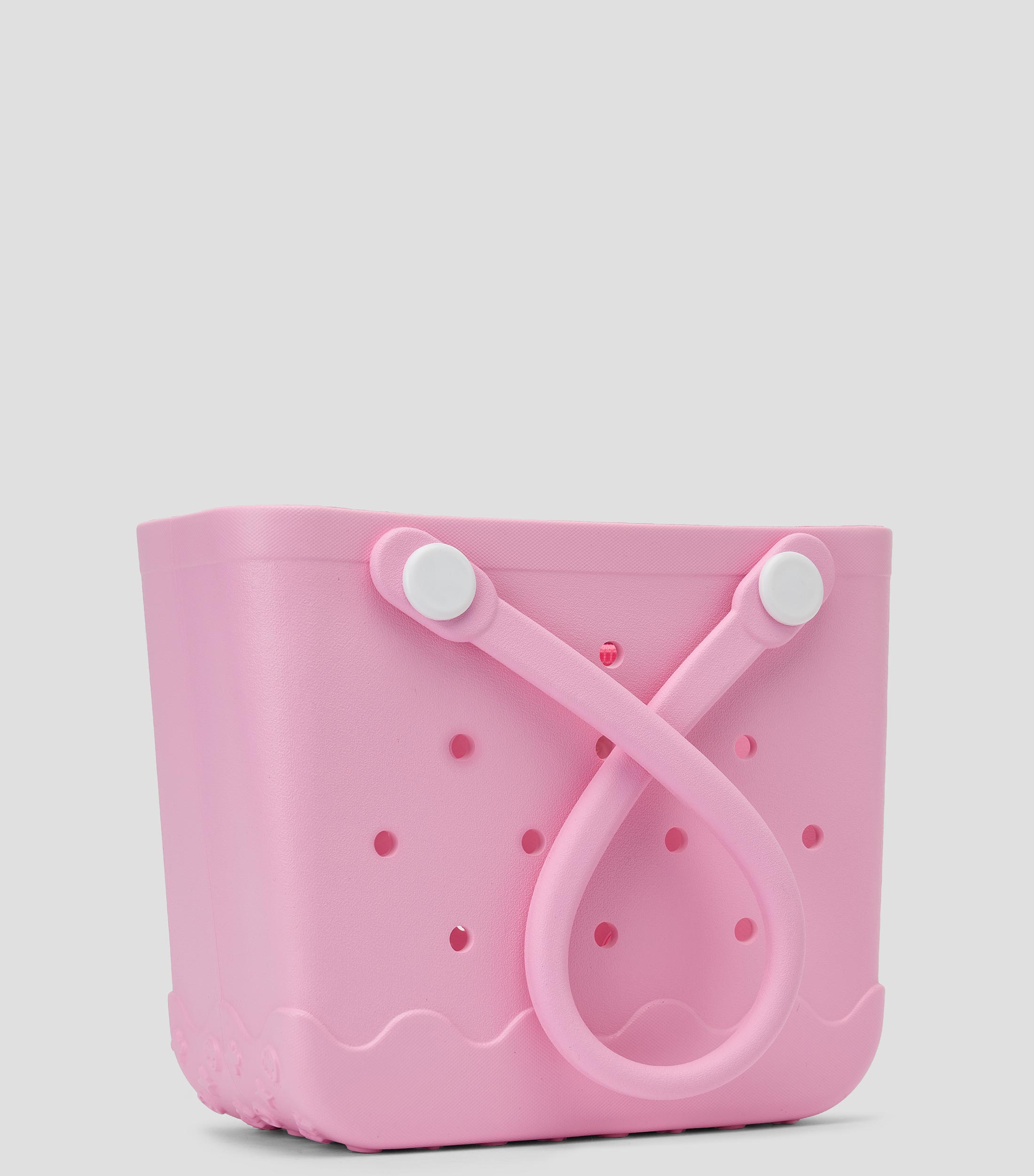 Bolsa tote rosa sólida Niña