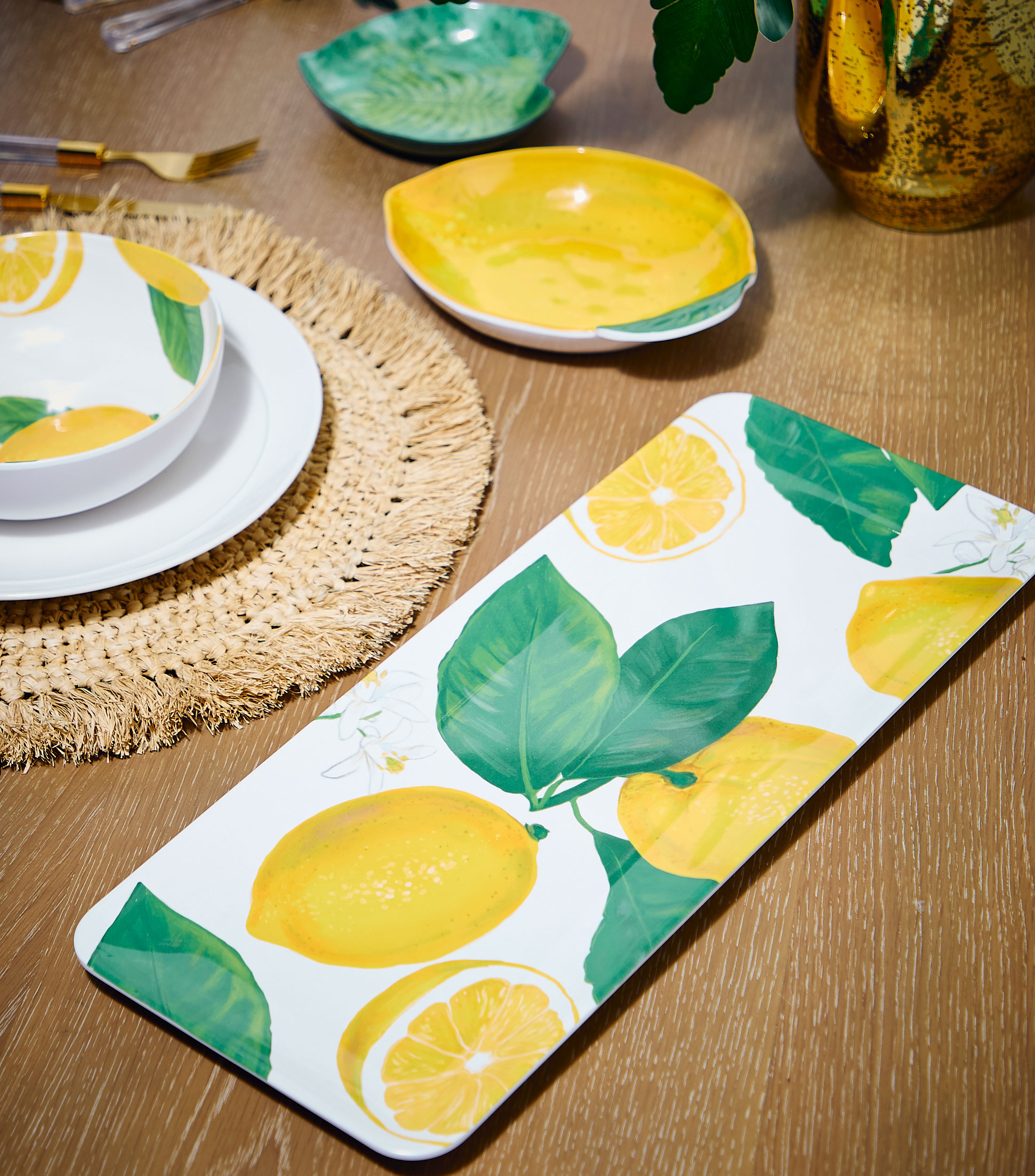 Platon rectangular Lemon