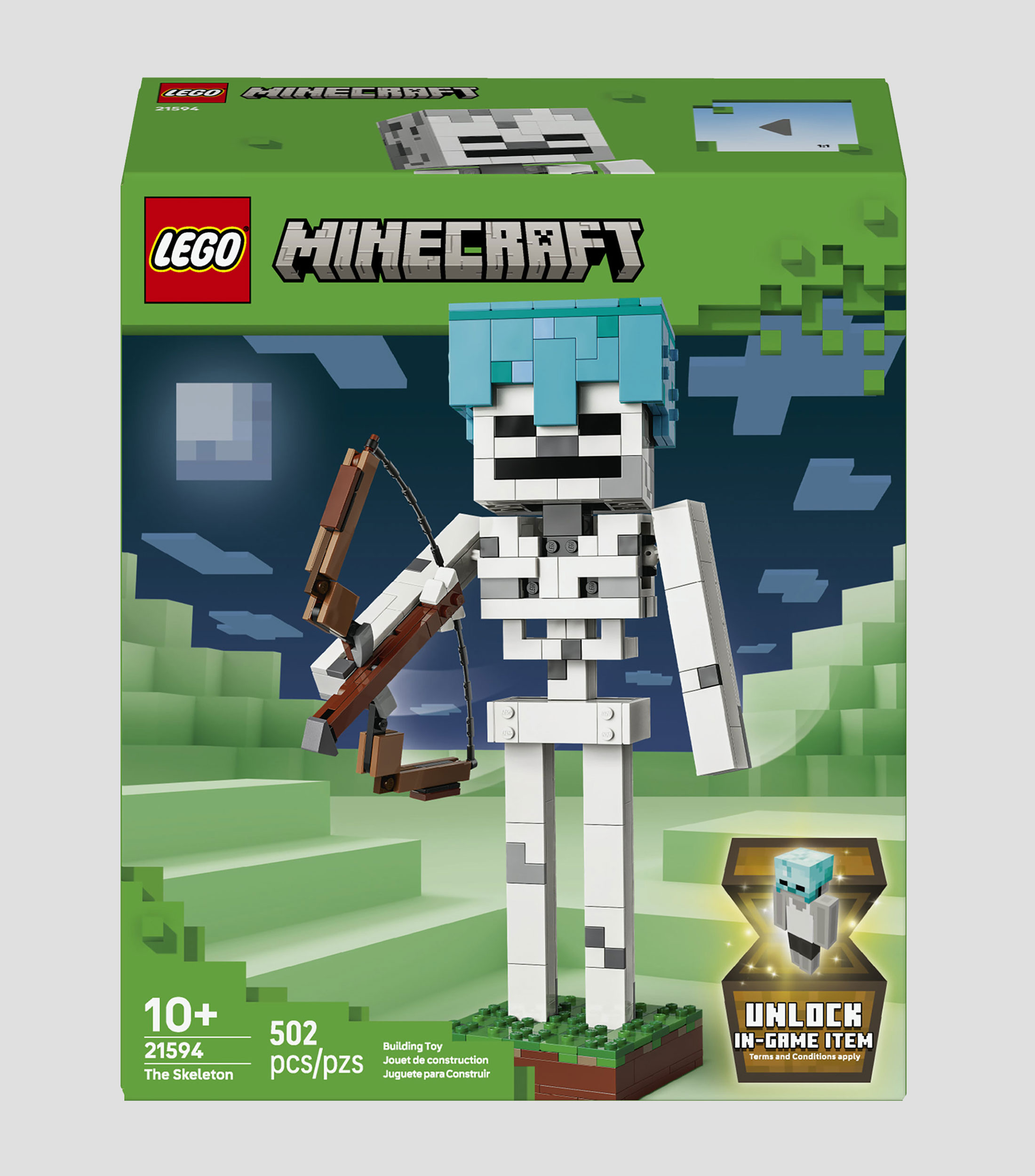 Lego Minecraft El Esqueleto 21594