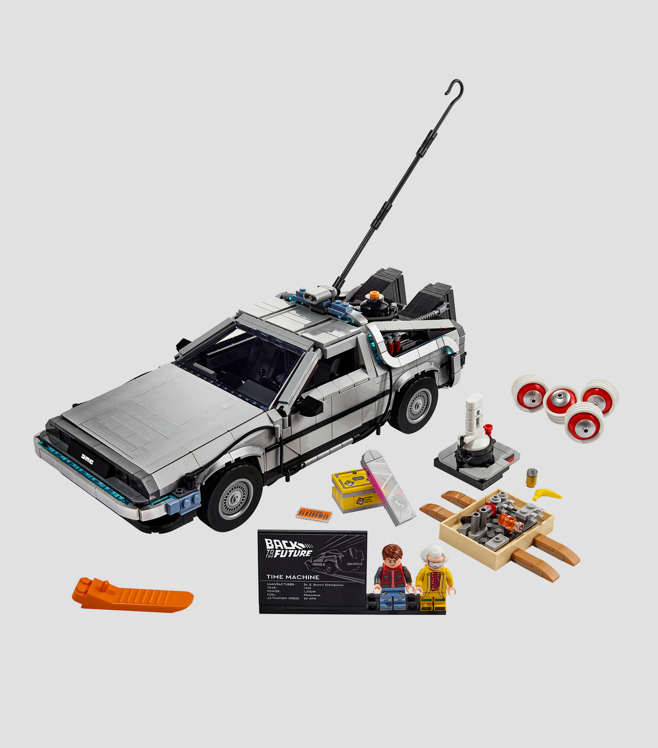Lego Back to the Future, Máquina del tiempo