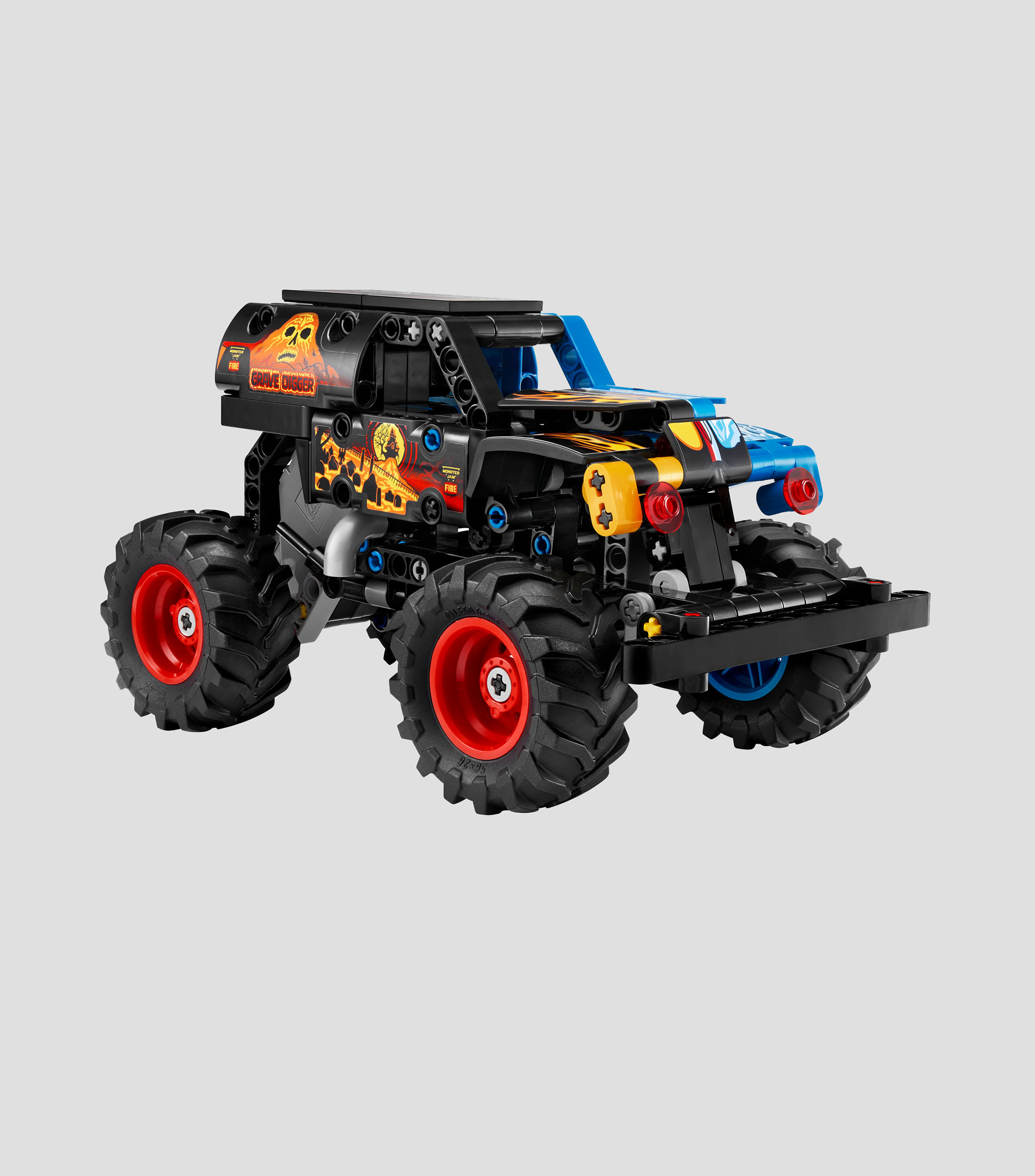 Lego Technic Monster Jam Grave Digger Fuego y Hielo