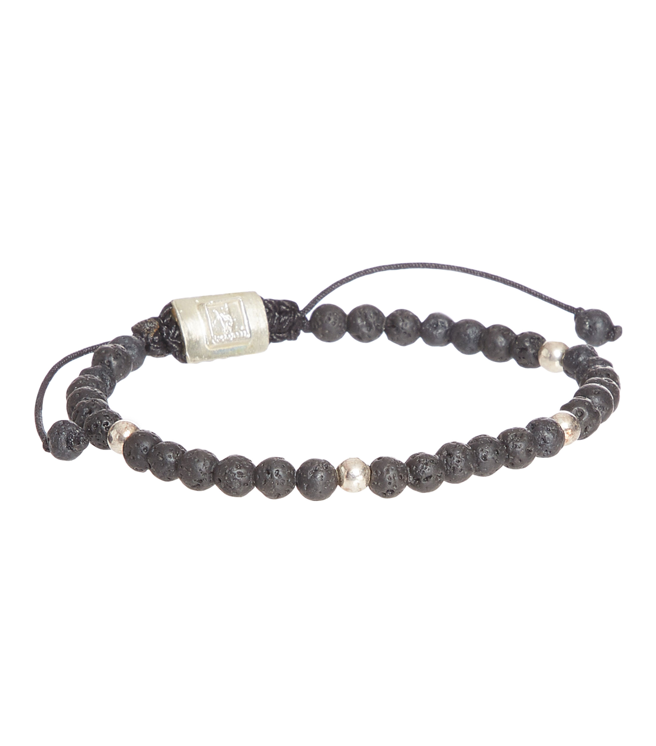Pulsera con piedra volcánica Hombre