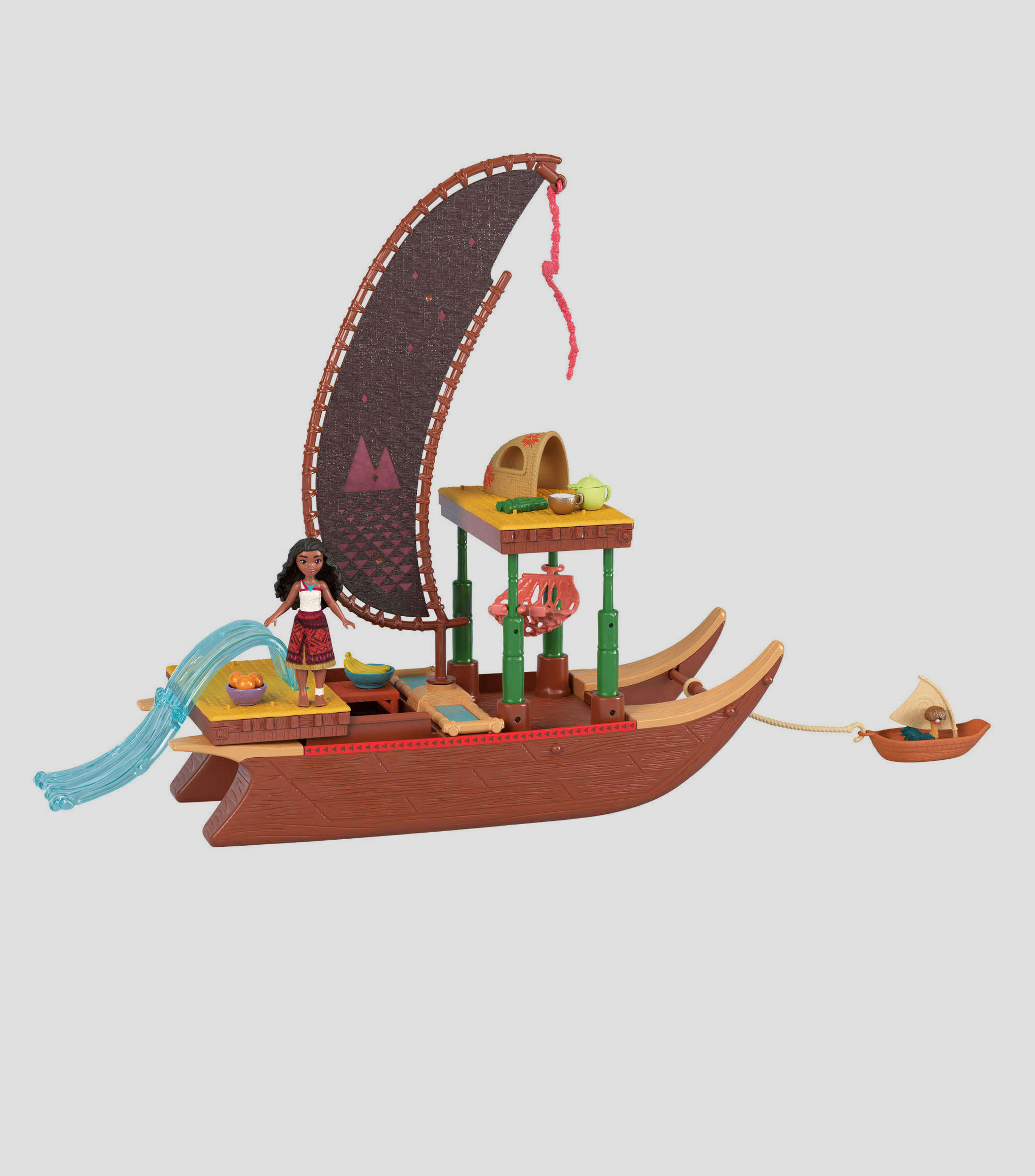 Playset Moana 2 Canoa de Aventuras