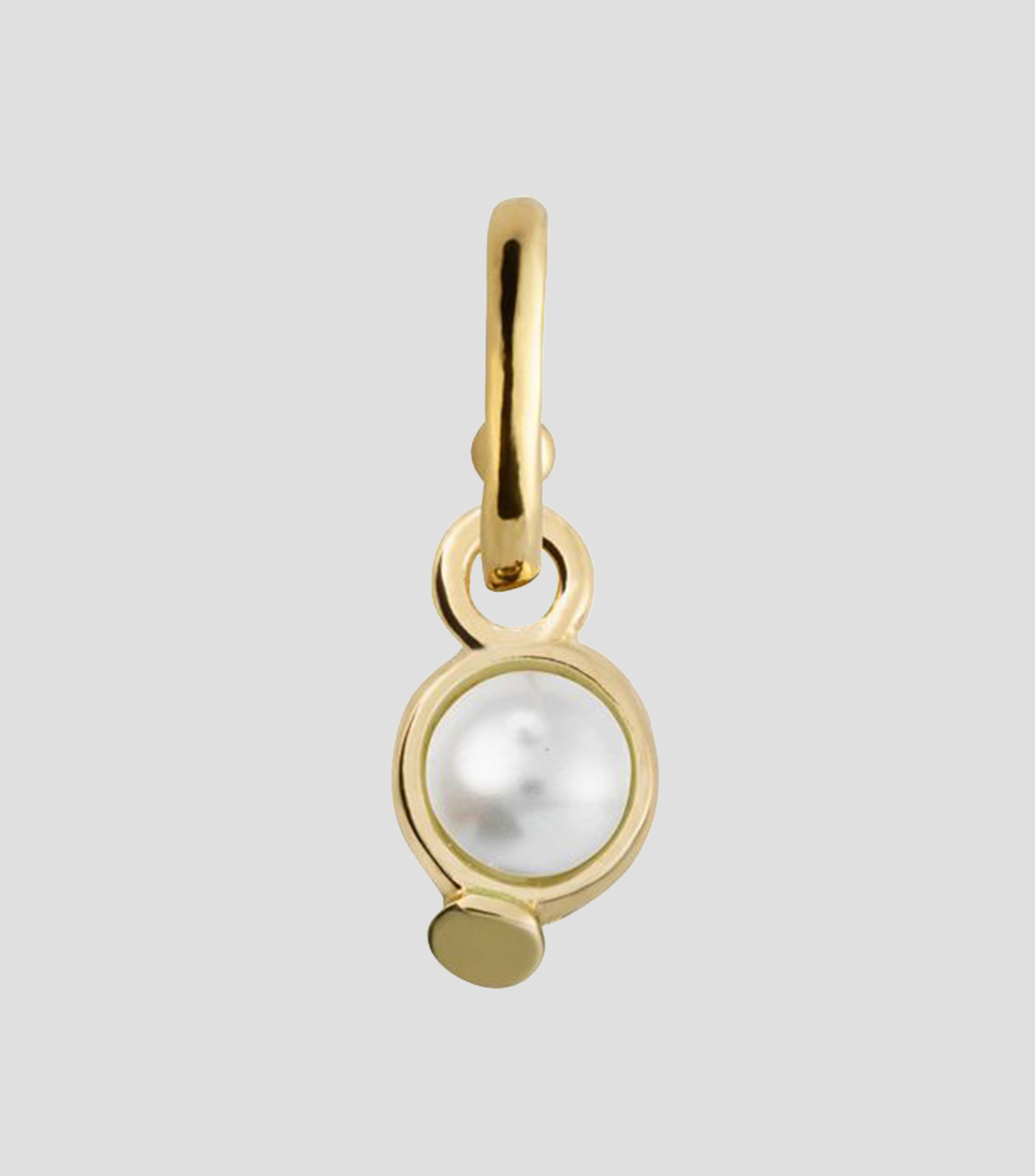 Charm para Piercing con Perla Wow Unisex
