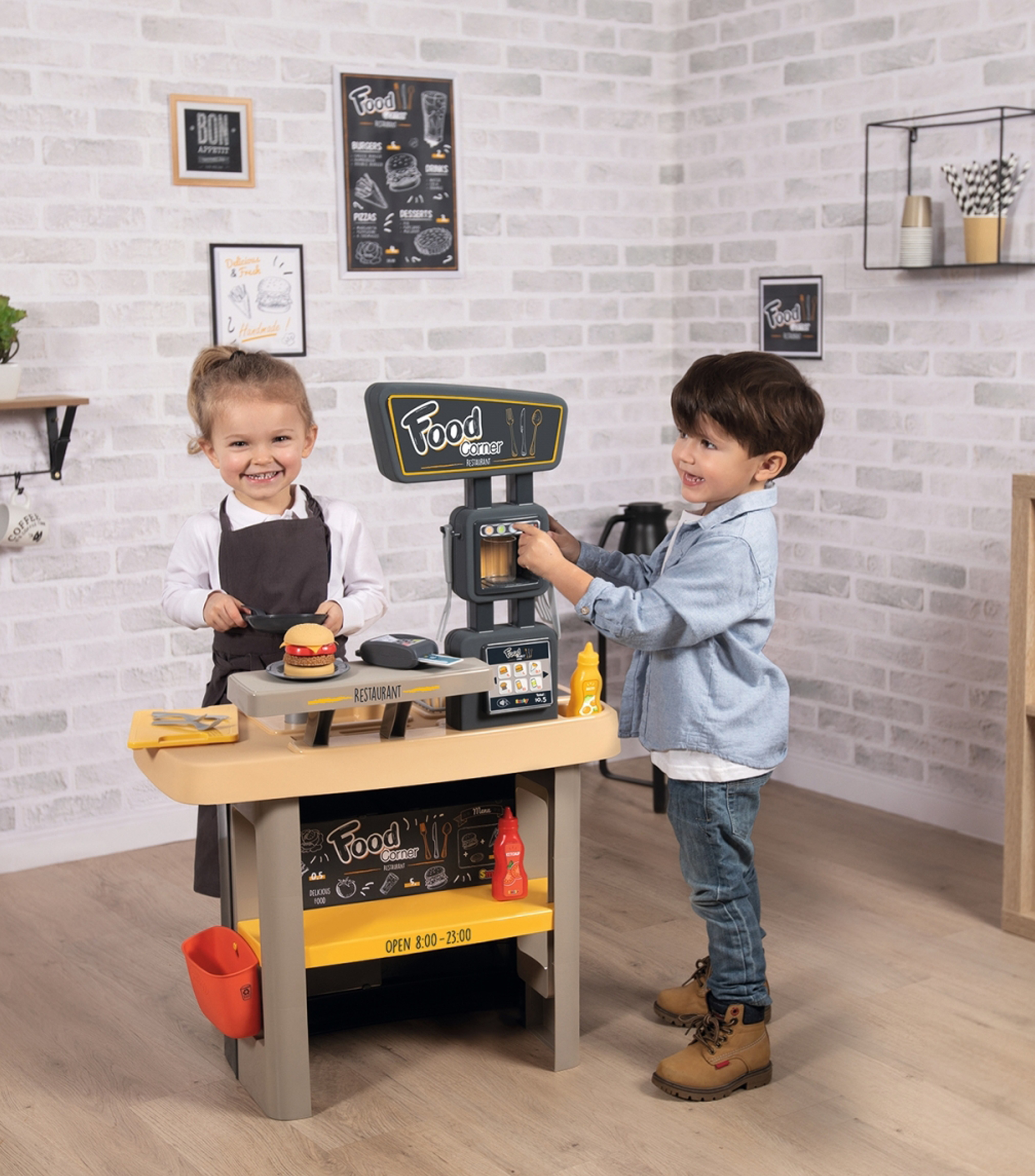 Playset Restaurante Food Corner