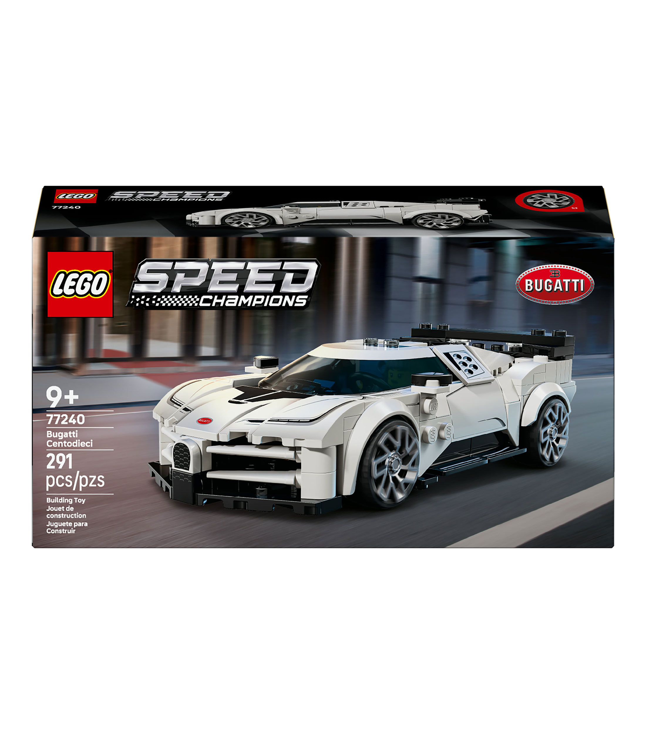 Lego Speed Champions Hiperauto Deportivo Bugatti Centodieci 77240