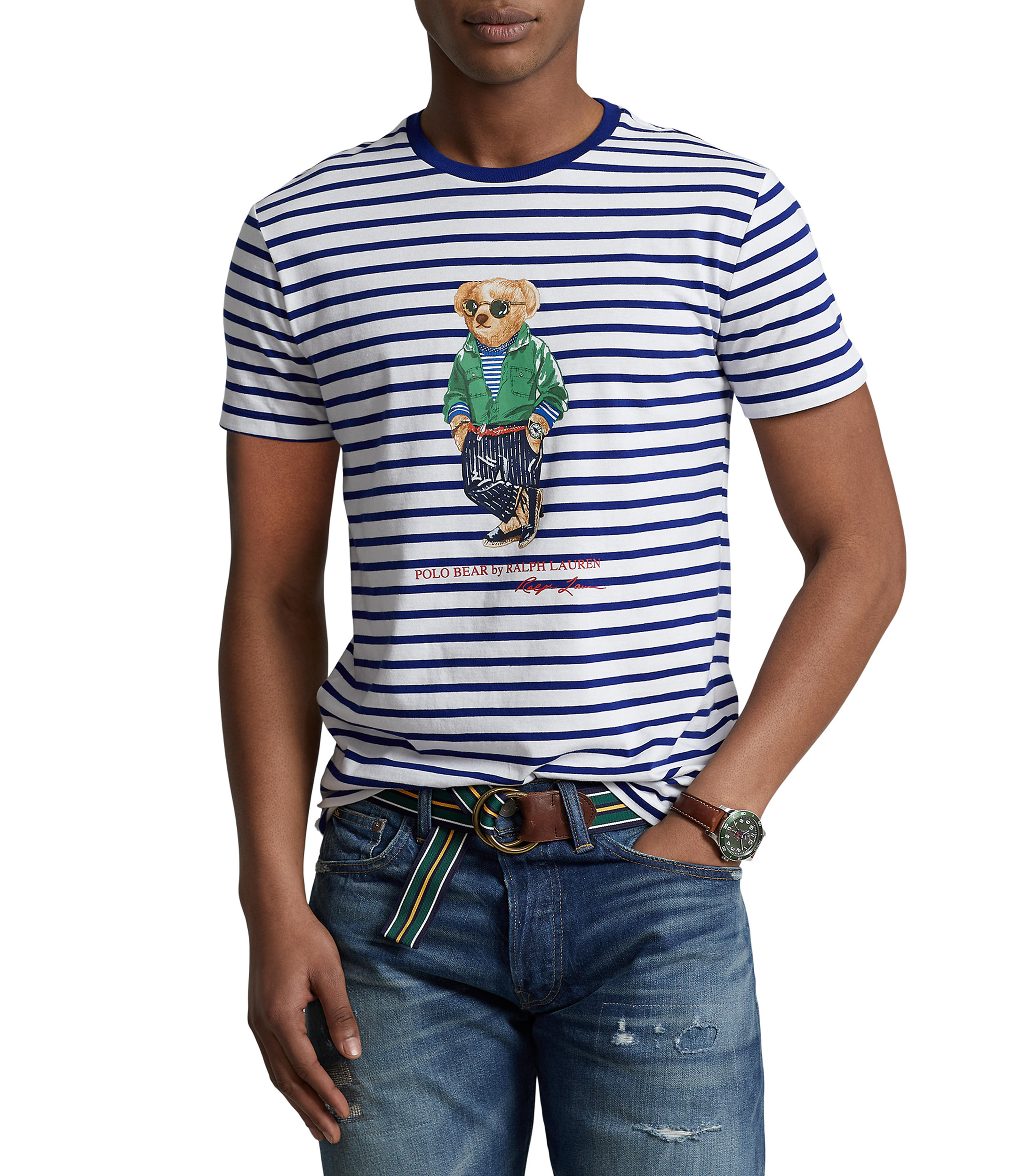 Playeras a hotsell rayas hombre
