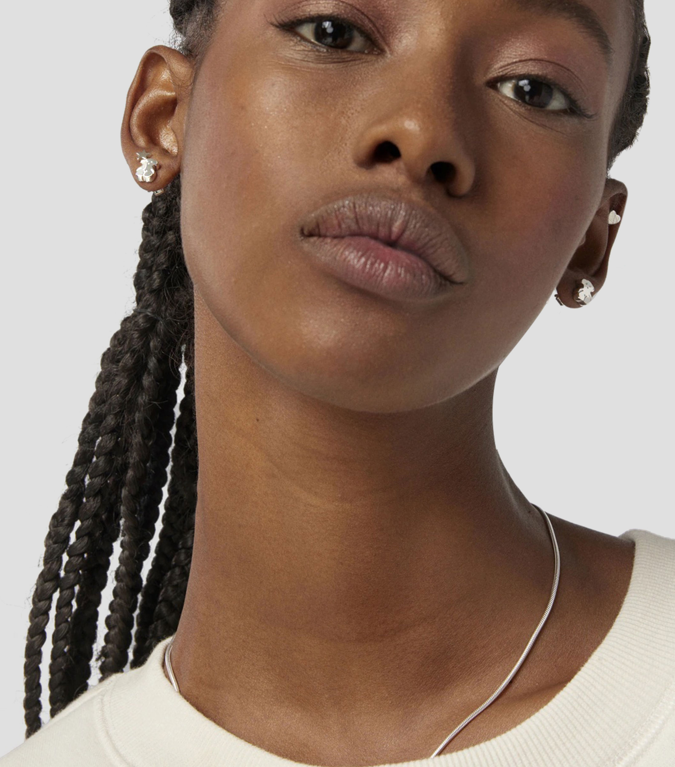 Aretes en plata .925 Sweet Dolls Mujer
