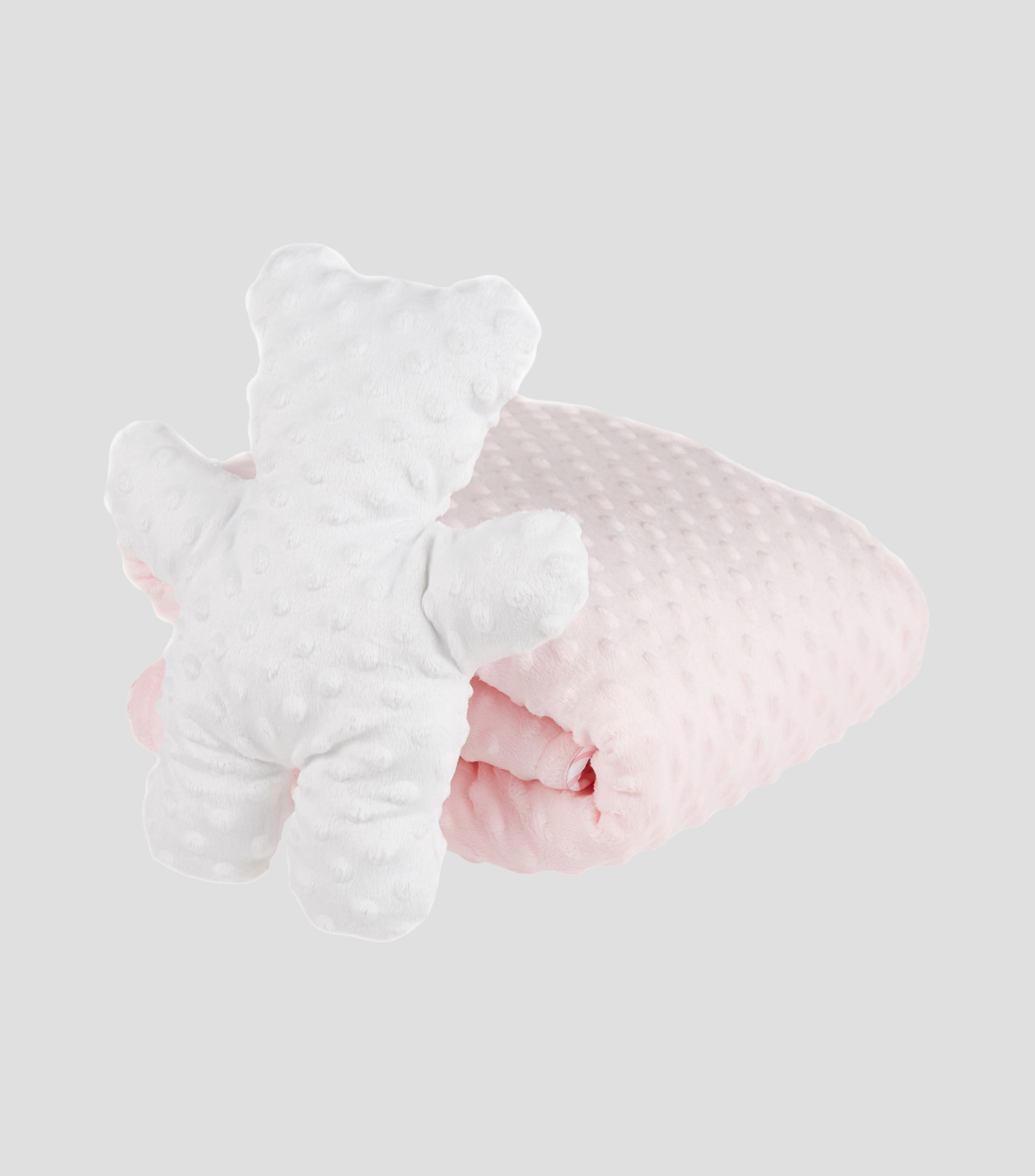Edredón mini cuna Burbuja rosa