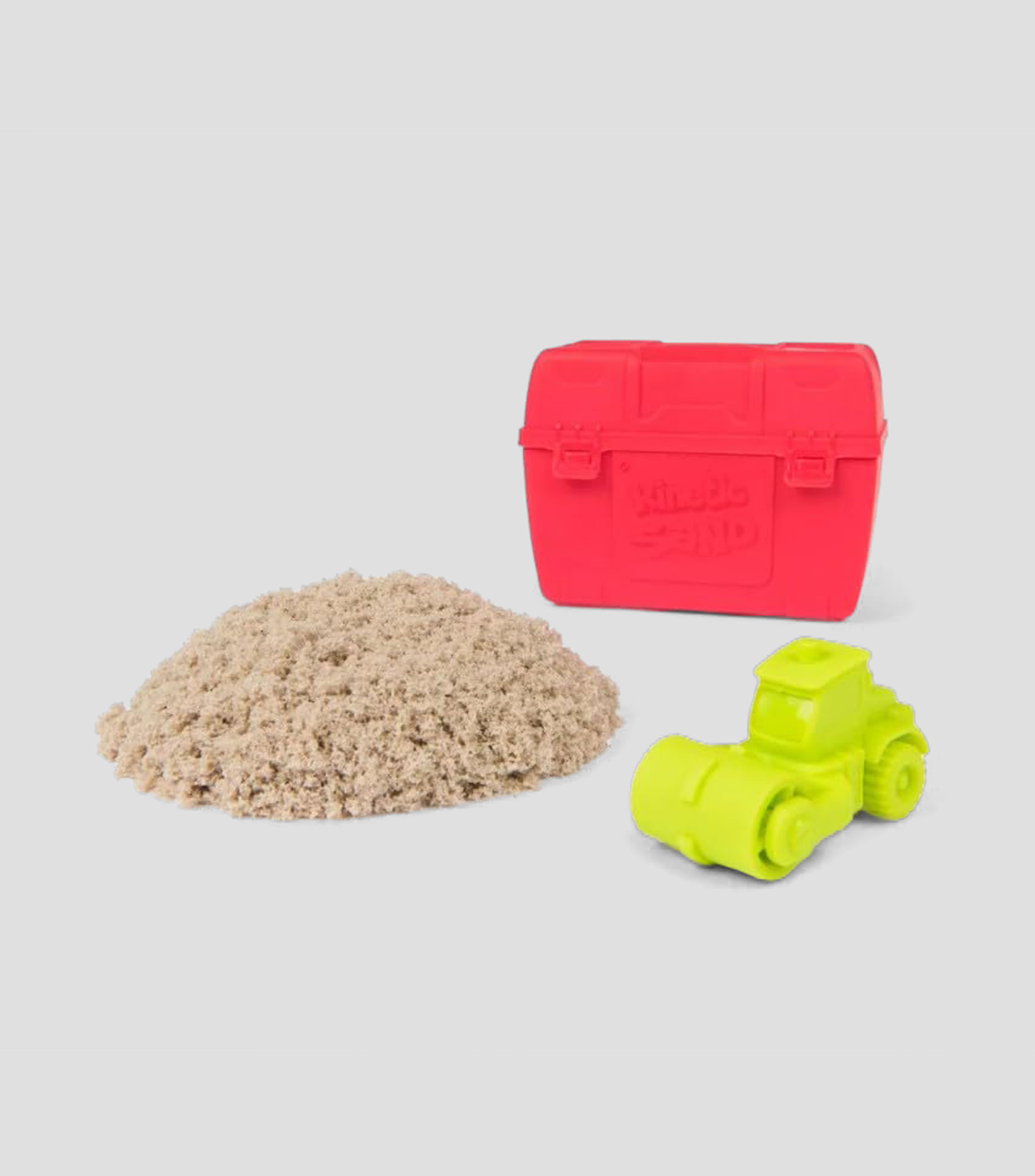 Set de construcción con Kinetic Sand