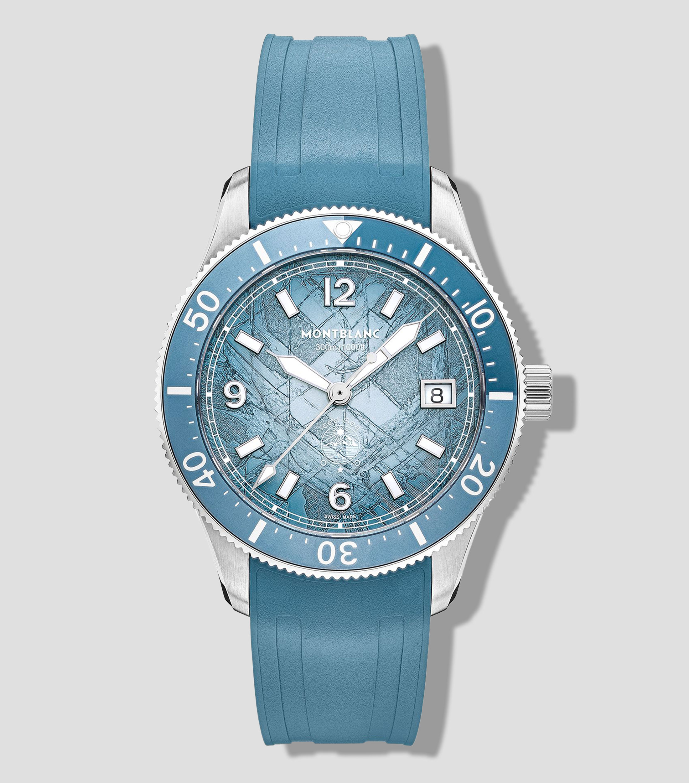 Montblanc Iced Sea Automatico Fecha 0 Oxigeno Unisex