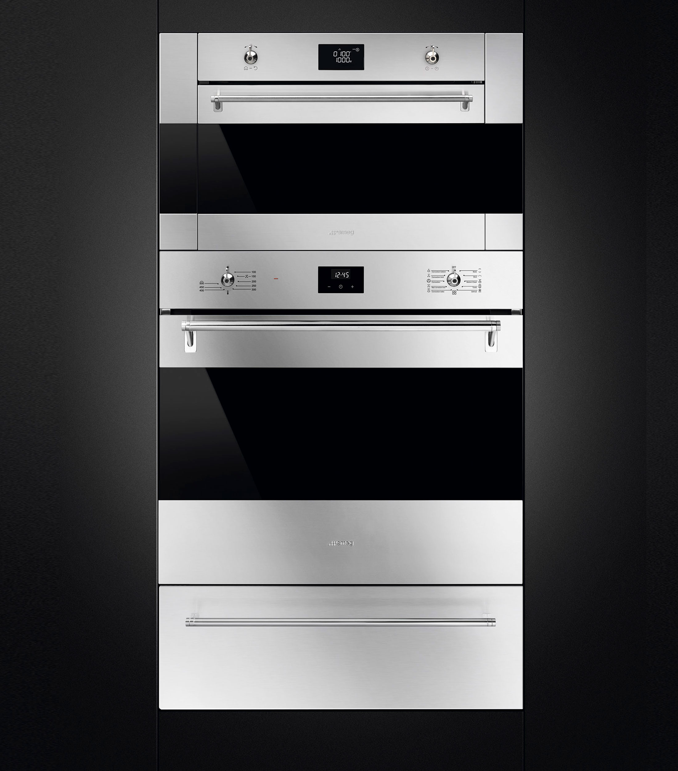 Trim para Horno de Microondas Smeg KIT330X