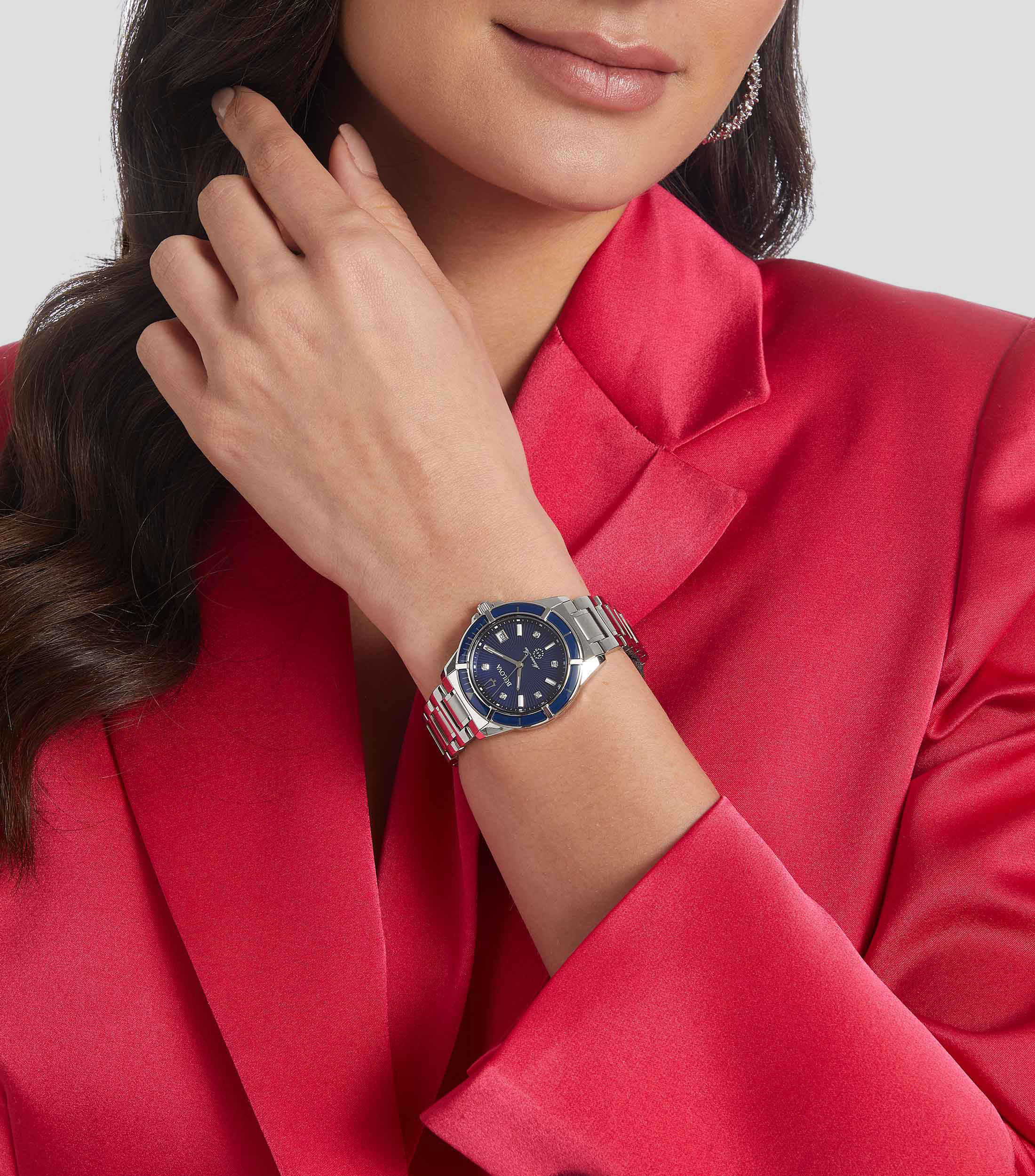Reloj para Mujer Marine Star Deportivo, Plateado