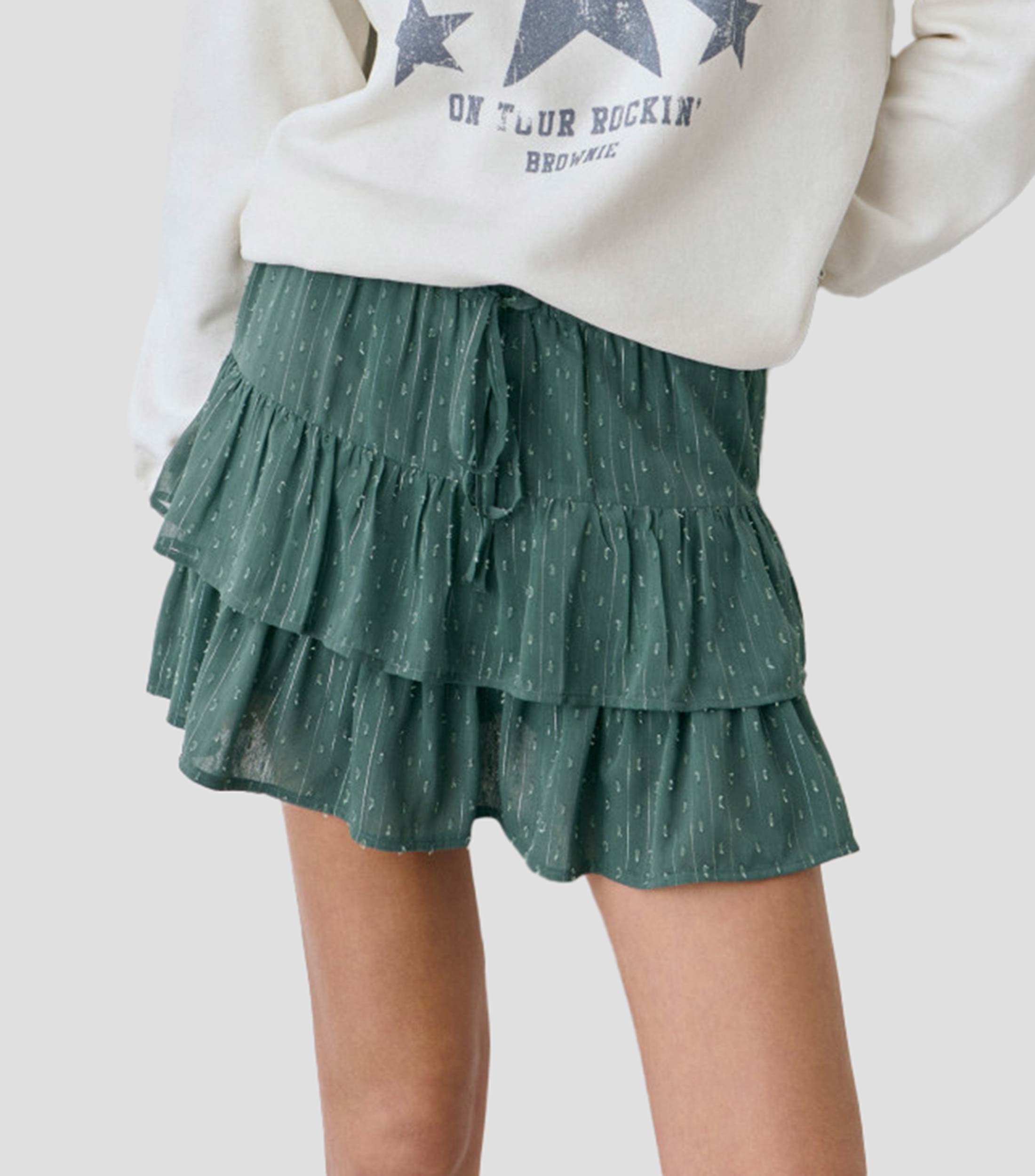 Falda Corta Microdiseño Mujer