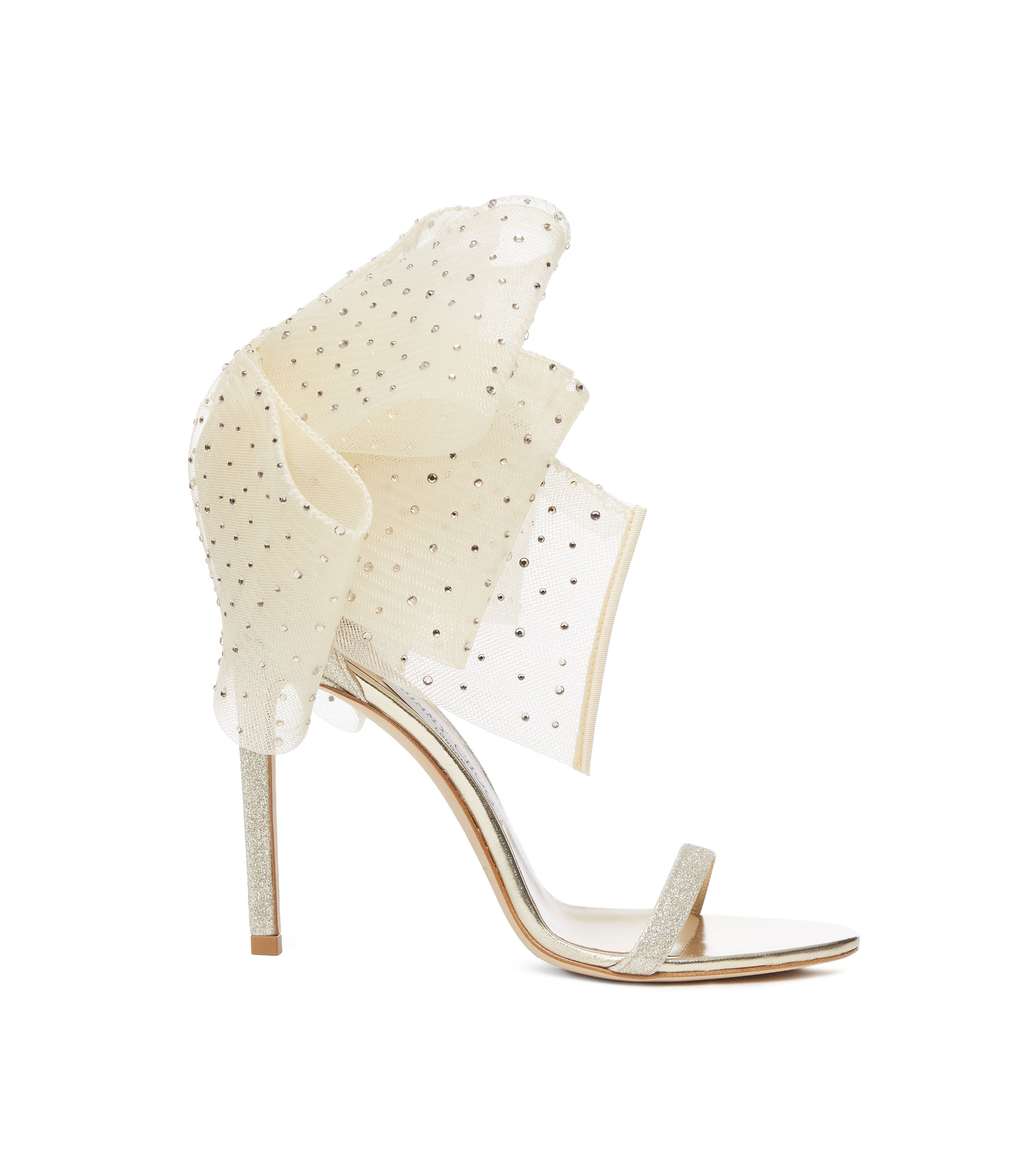 Jimmy Choo Sandalias con tacón alto y moños Mujer El Palacio de