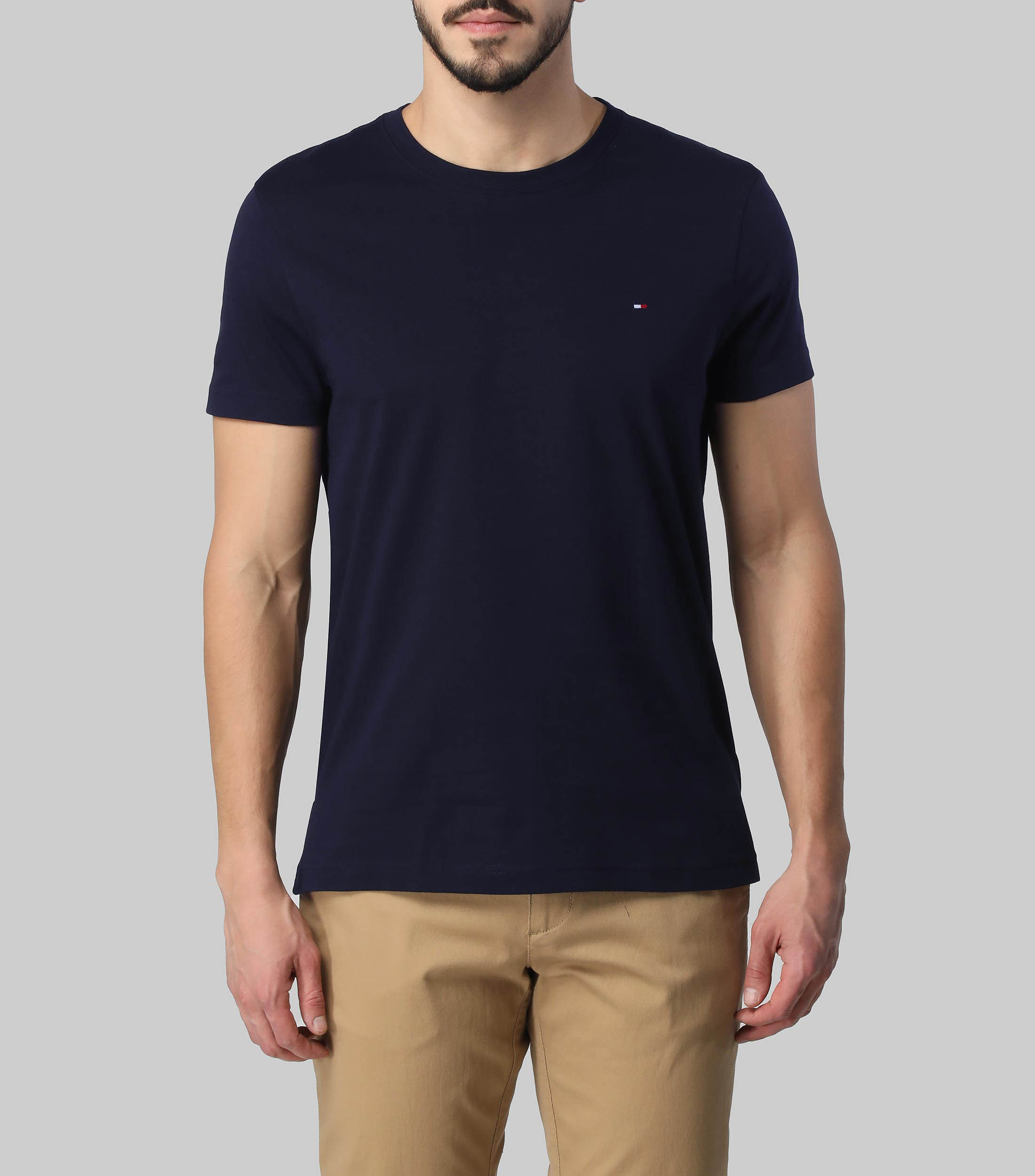 Playera cuello redondo manga corta Hombre