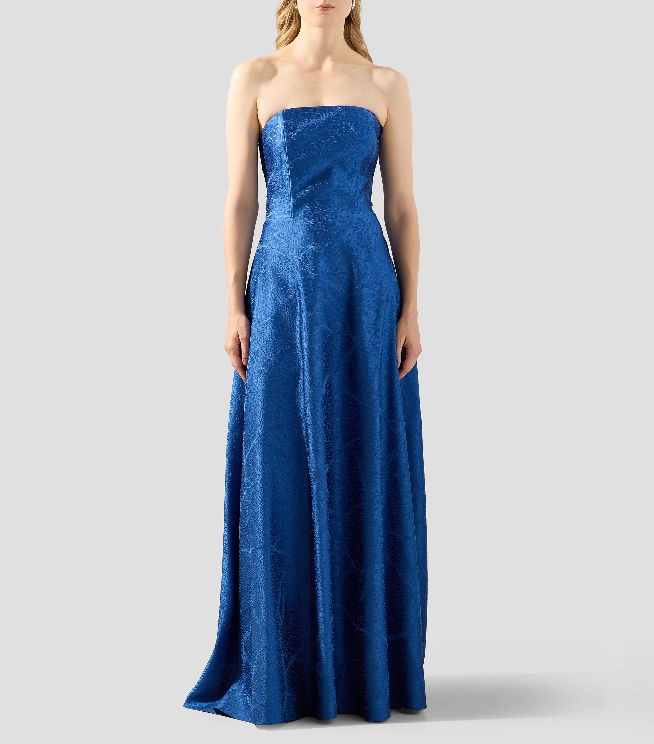 Vestido maxi fantasía Mujer