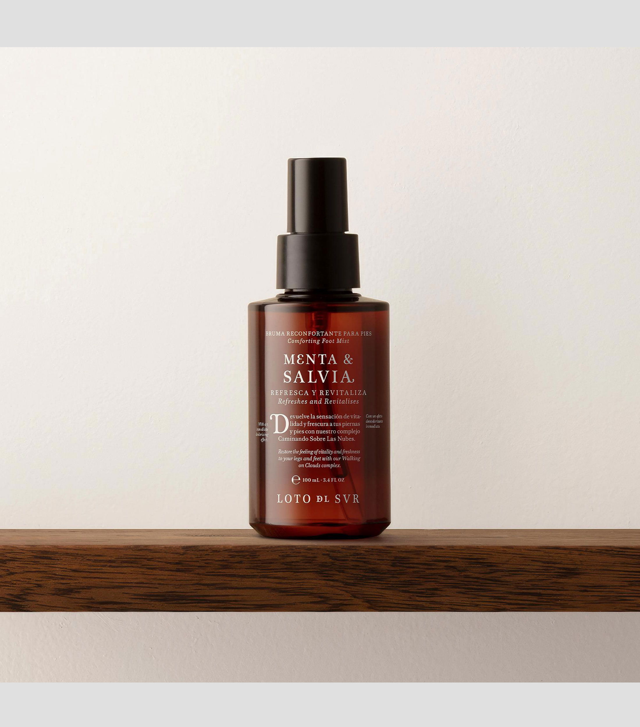 Bruma Reconfortante Para Pies Menta & Salvia, 100 ml