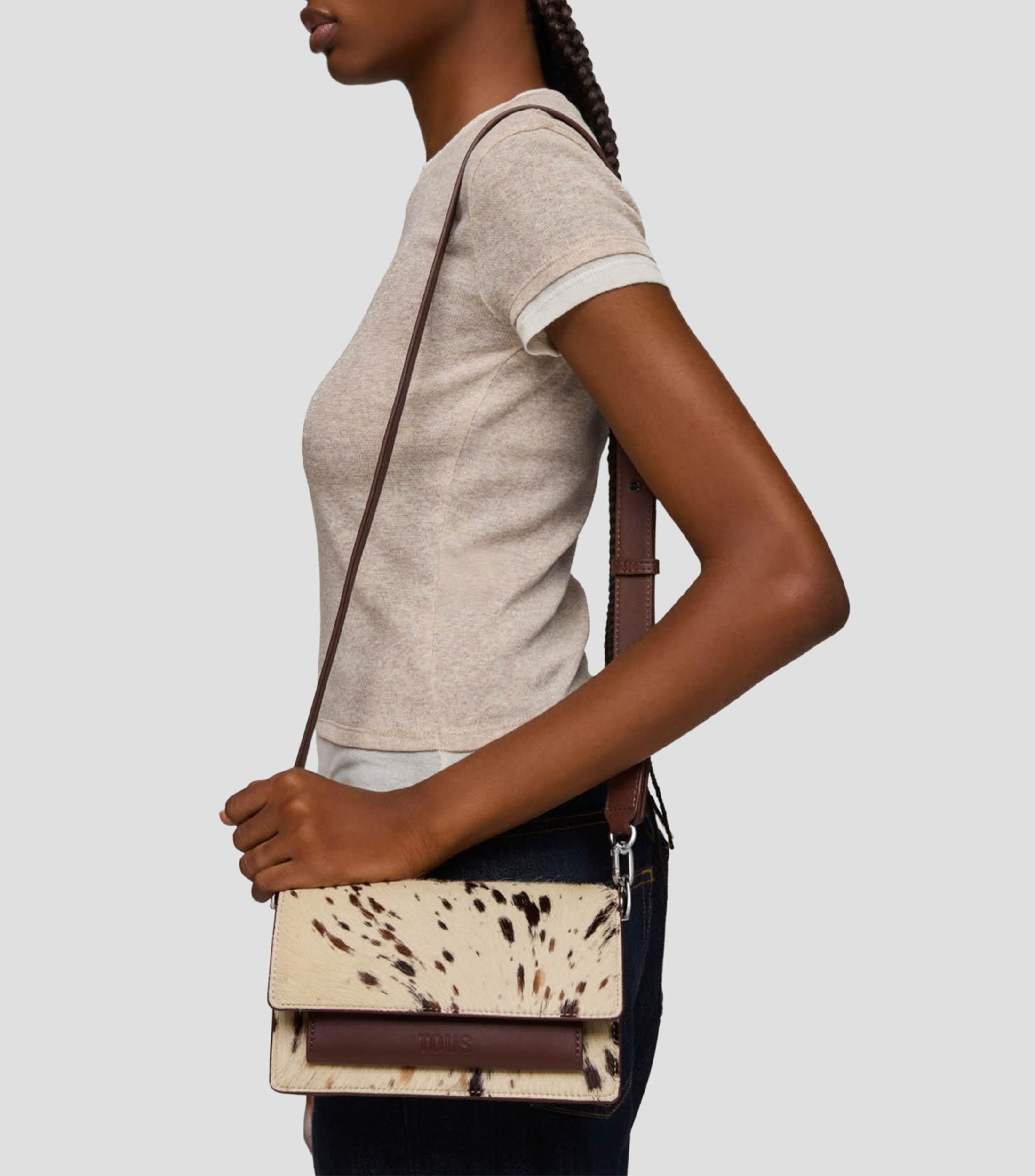 Bolsa Crossbody en piel Audree Mujer