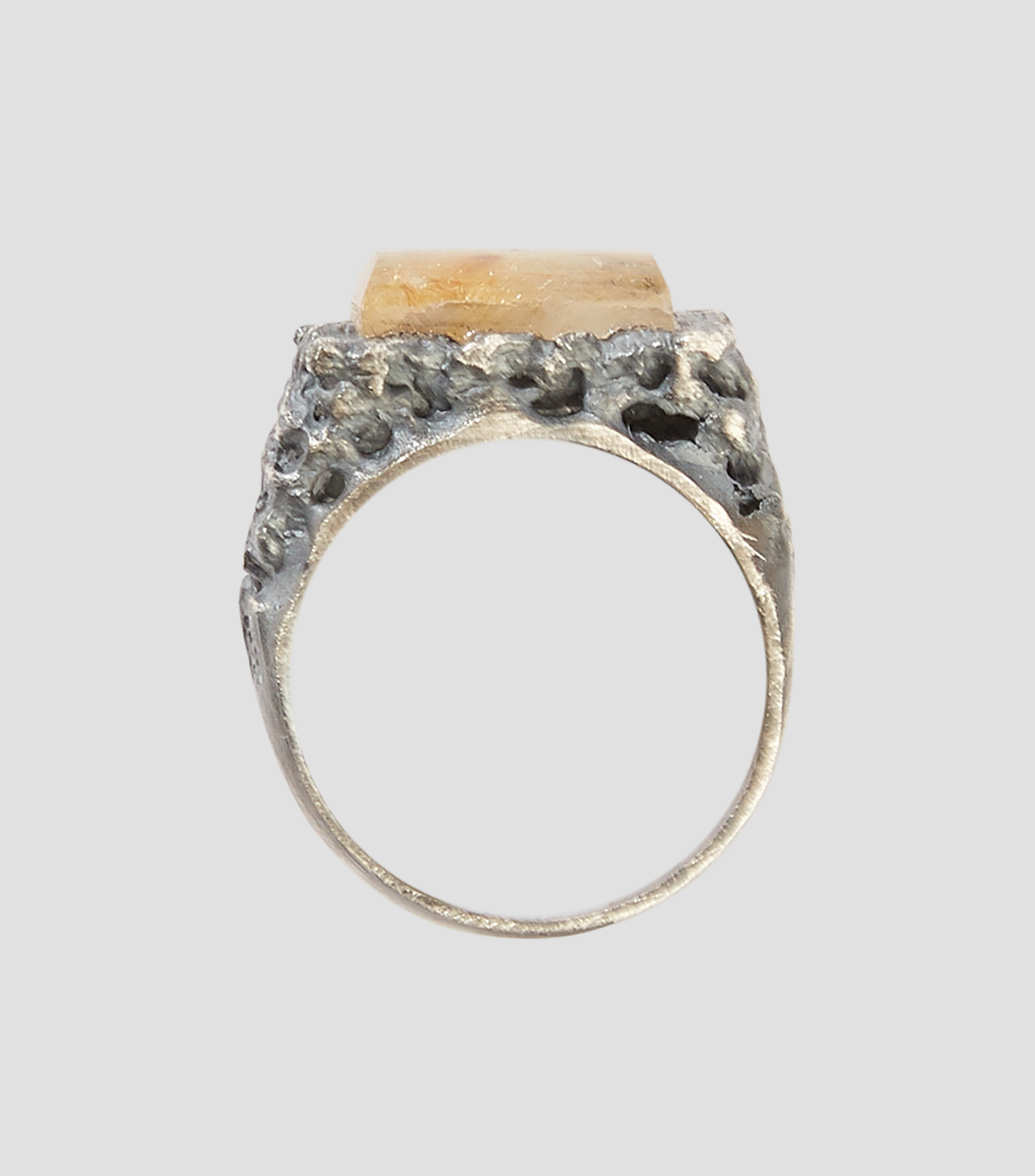 Anillo en plata Hombre