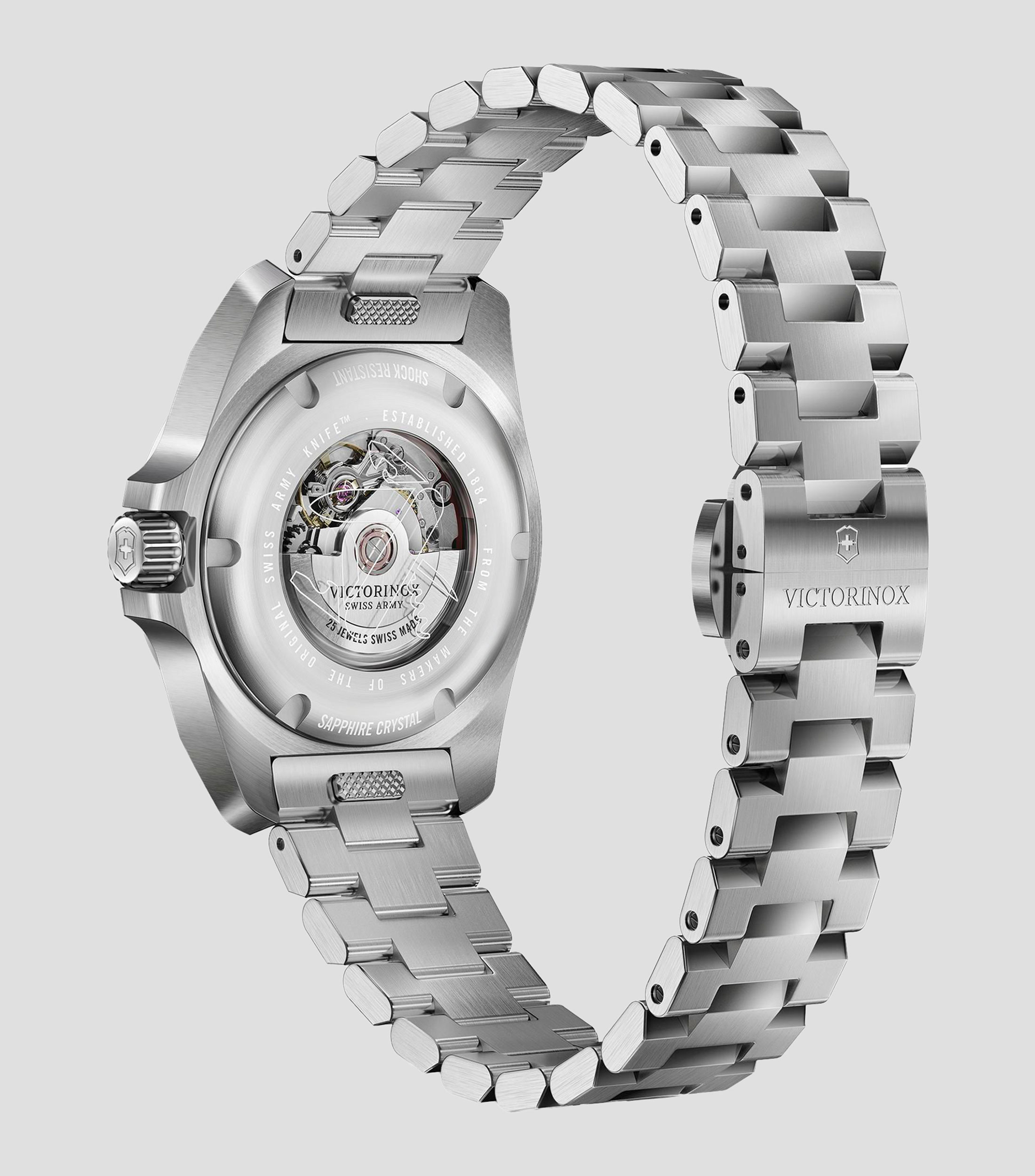 Reloj para Mujer Inox Small casual plateado