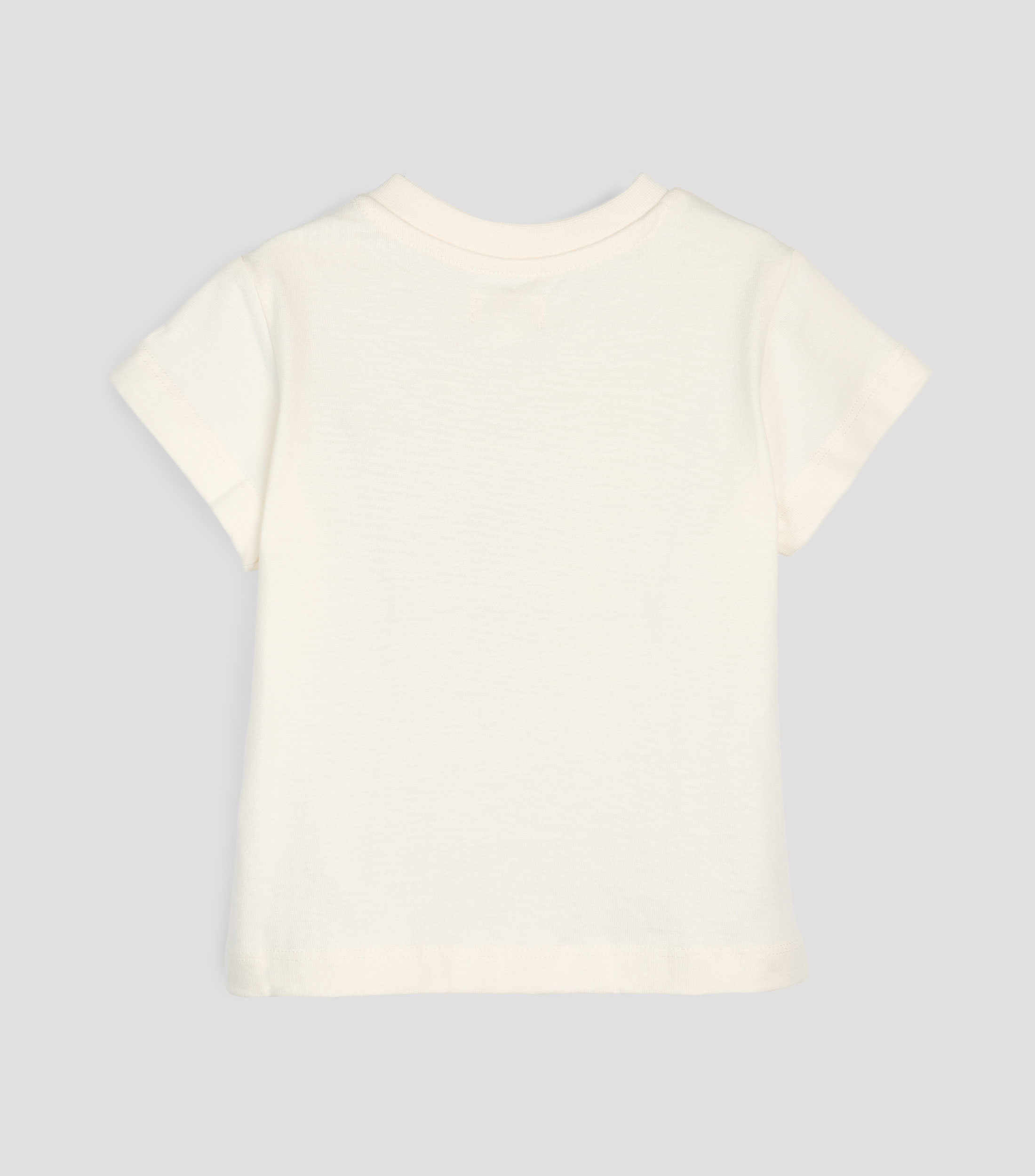 Playera cuello redondo manga corta estampada Bebé
