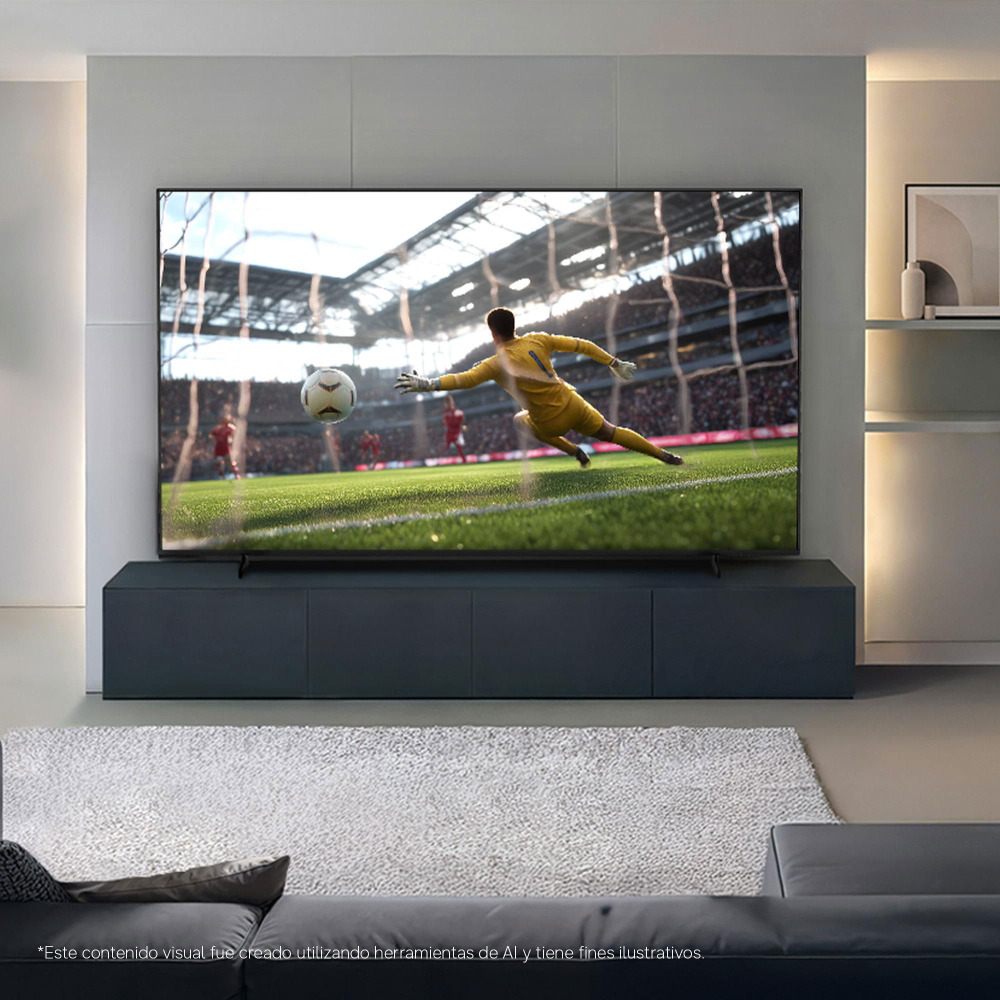 Pantalla 75 Pulgadas Plana Mini-LED 4K UN75M80HAFXZX