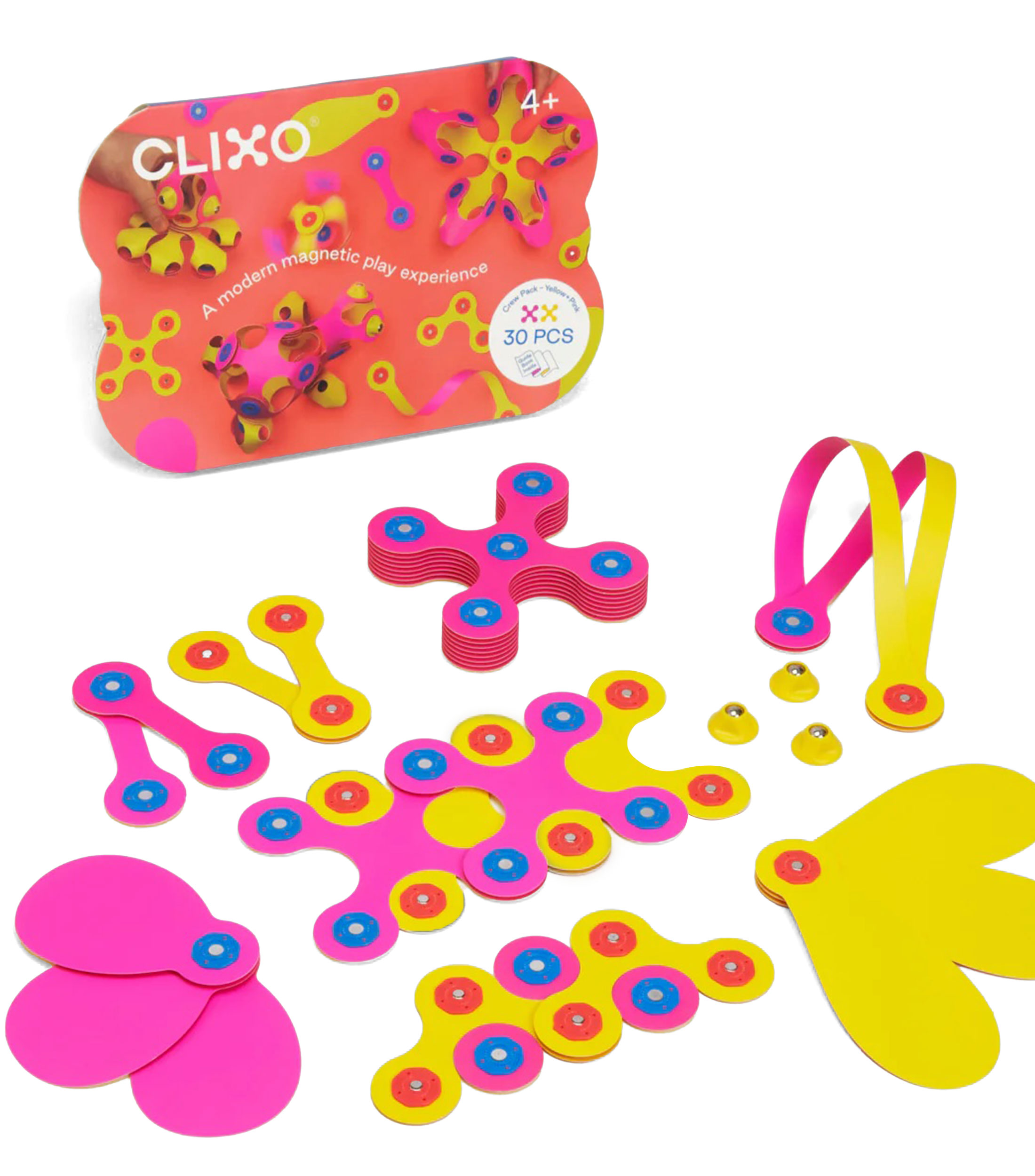 Crew Pack Rosa y Amarillo - 30 piezas