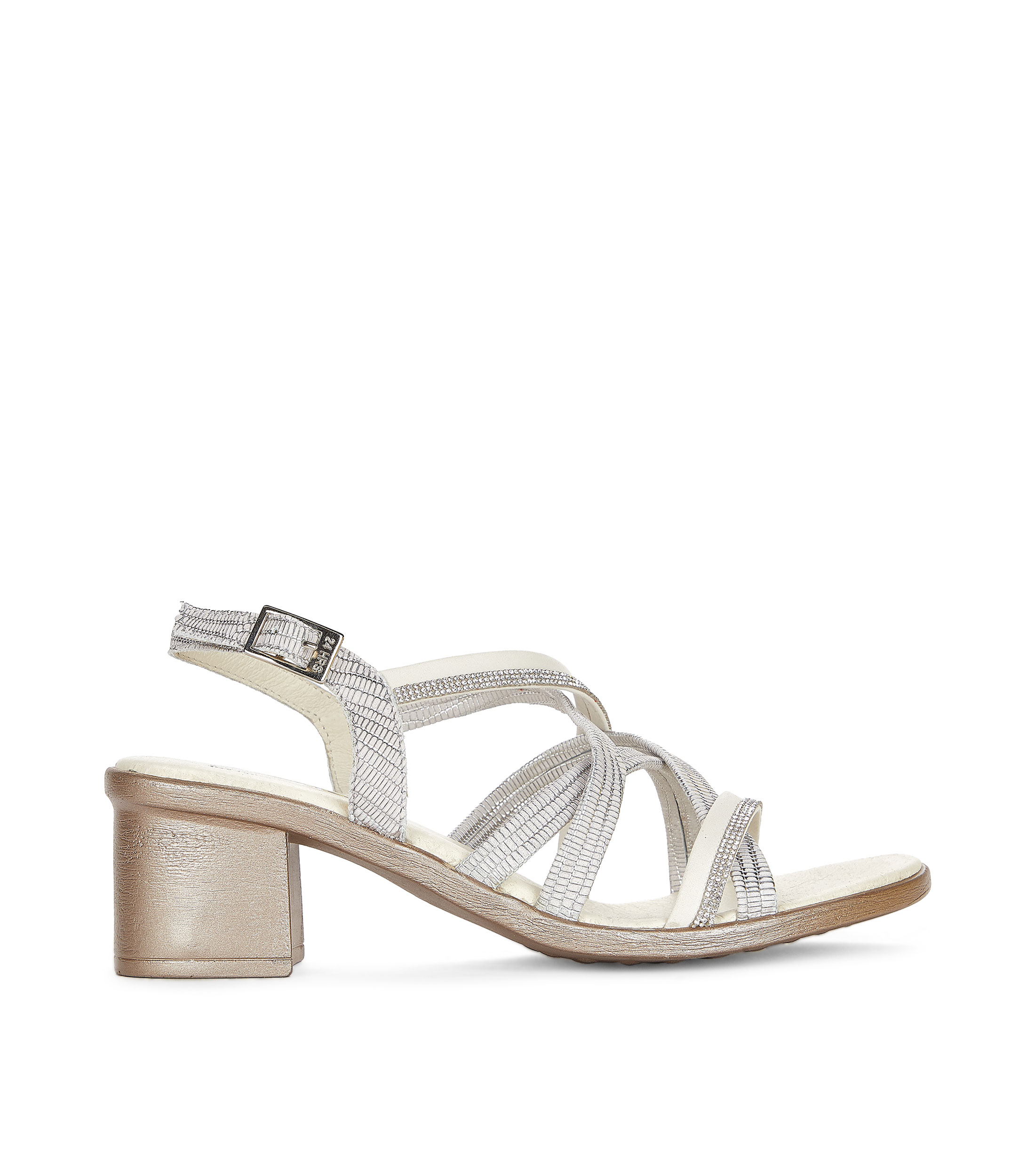 24 Horas Mujer Sandalias 24 HRS Para Mujer Cuero Nobuck, Tacón