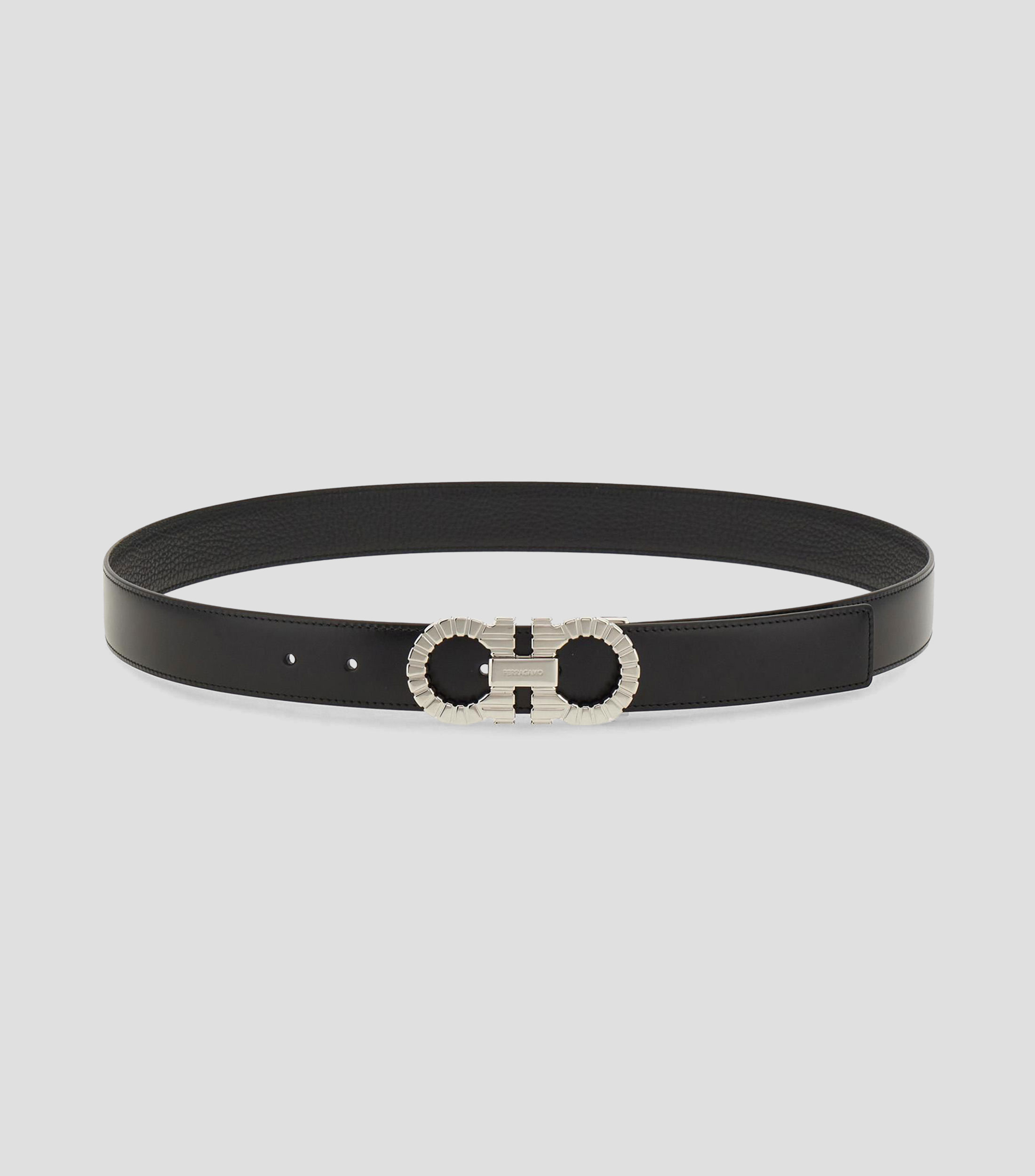 Cinturón reversible y ajustable Gancini Hombre