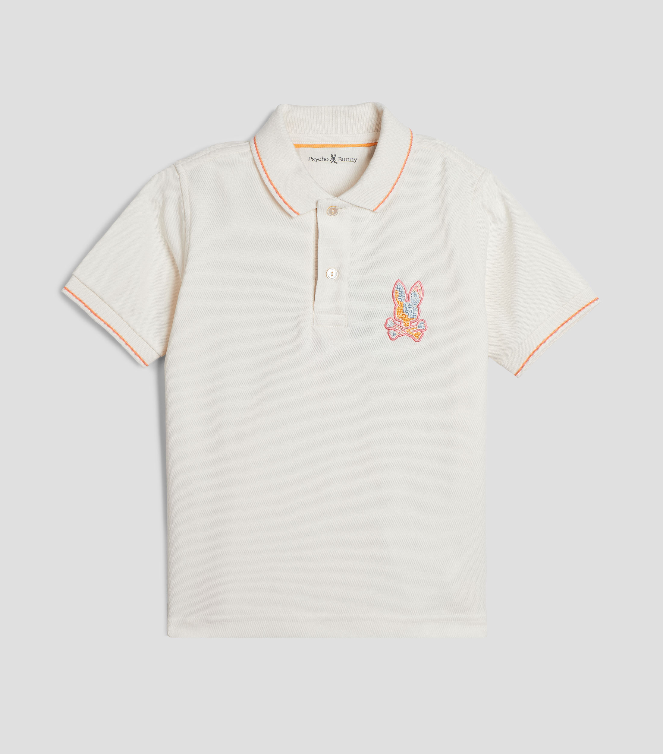 Playera tipo polo manga corta lisa Niño