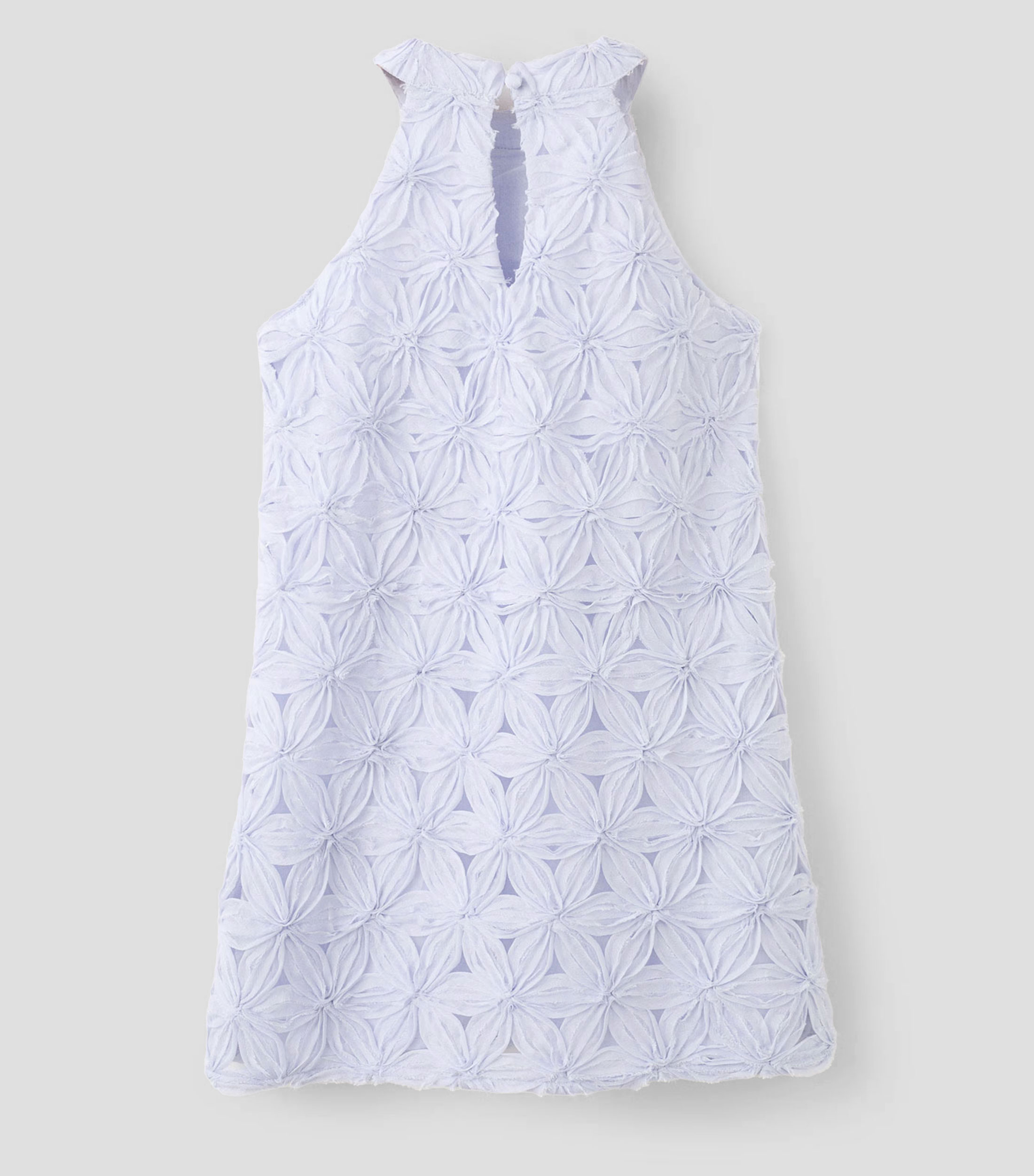 Vestido con microdiseños Niña