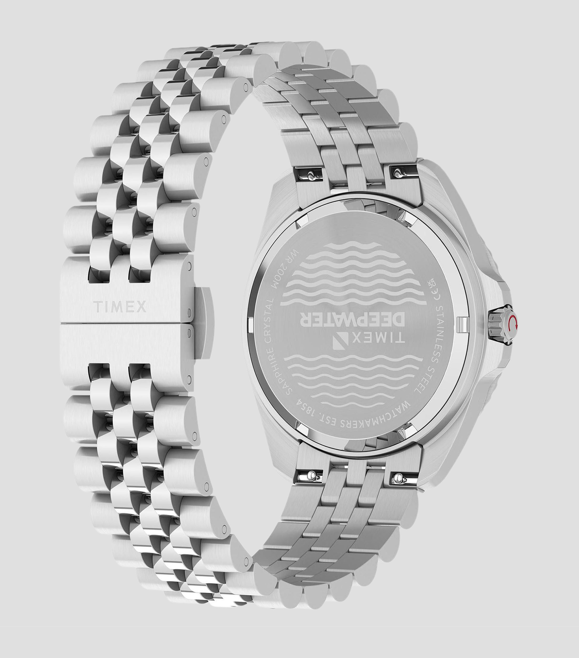 Reloj para Hombre Deepwater Arctic casual plateado