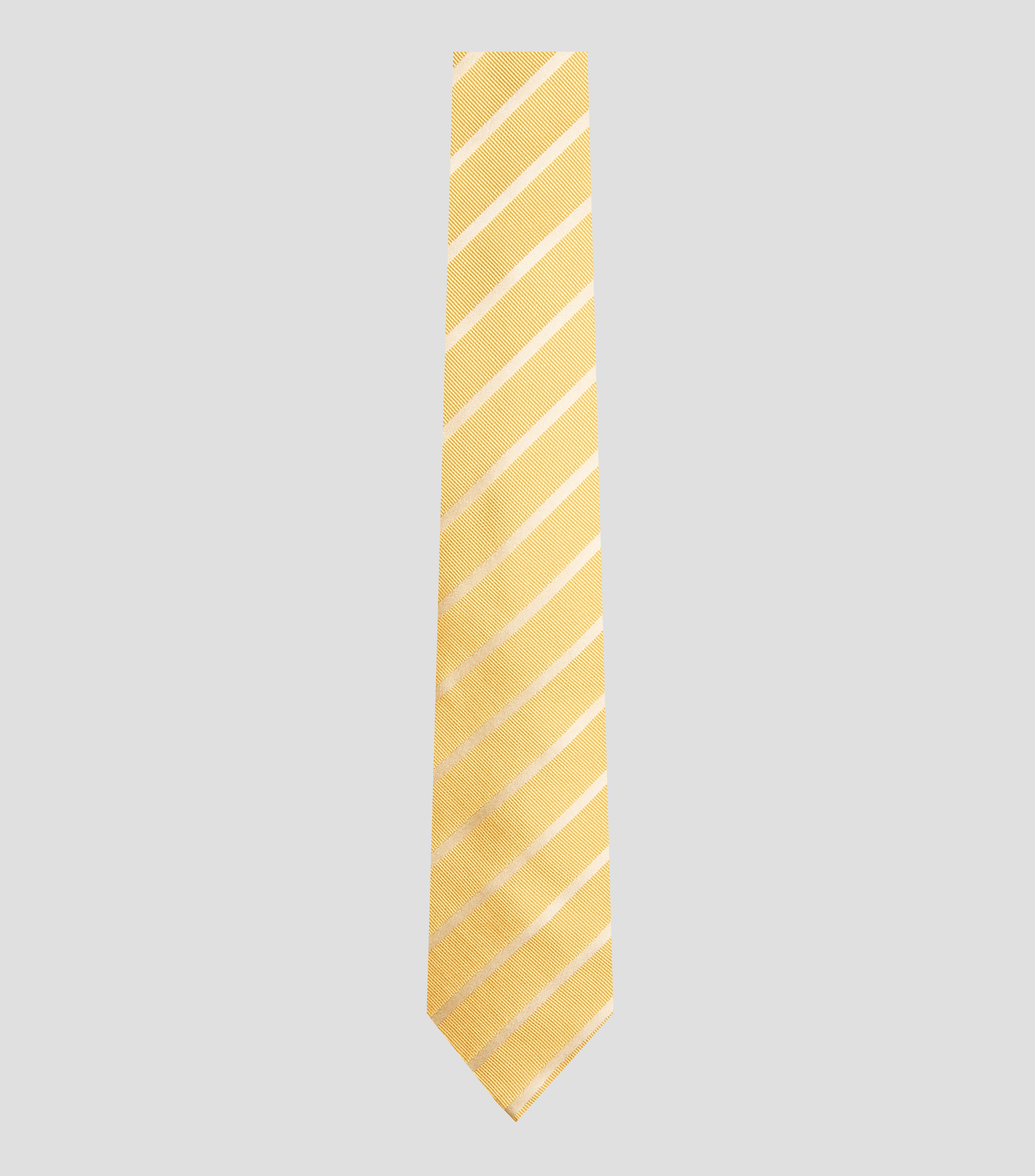 Corbata ancha de seda a rayas