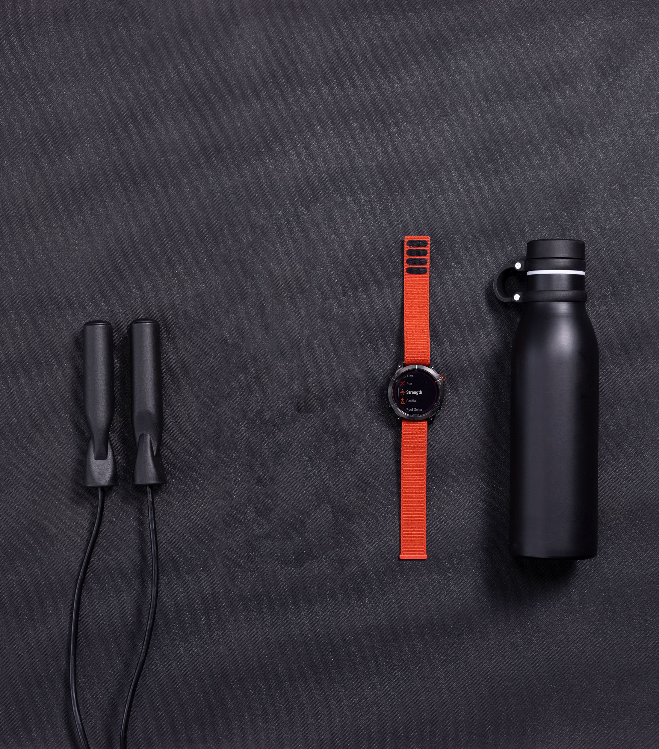 Correa para reloj Ultra Fit 26 mm en nylon rojo