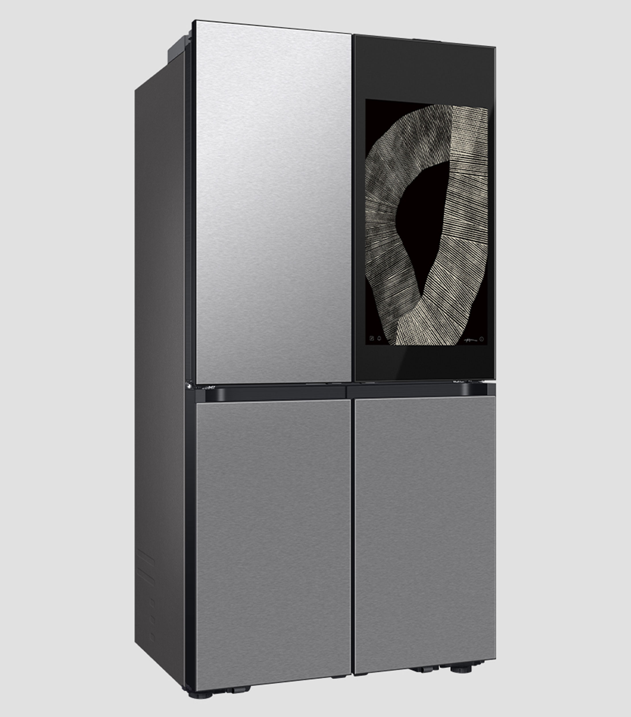 Refrigerador French Door 23 p3 Family Hub RF23DB9950QDEM Acero
