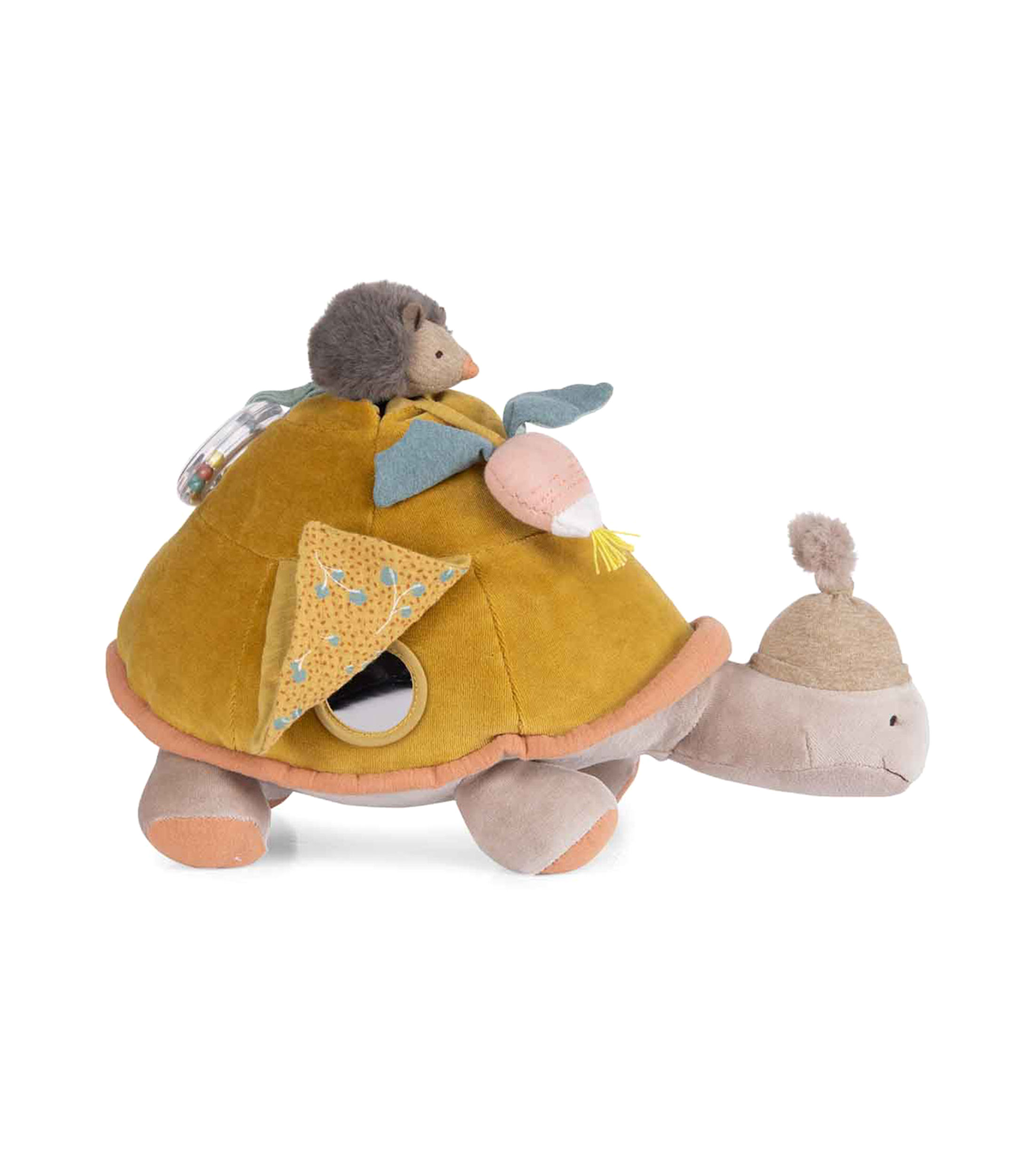Muñeco de peluche - Los tres pequeños conejos, Tortuga de actividades gigante
