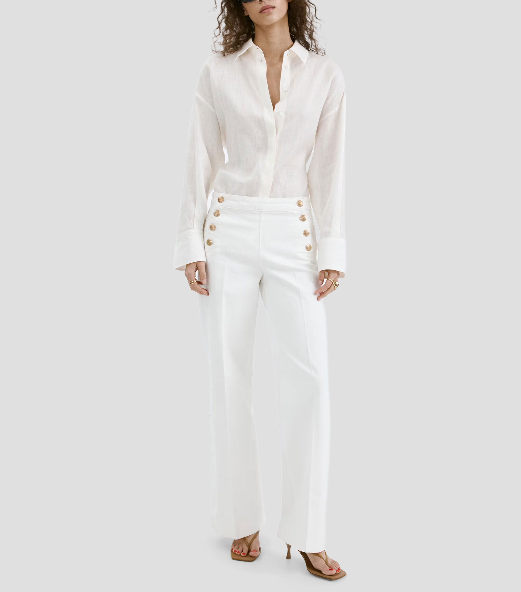 Jeans wideleg Mujer