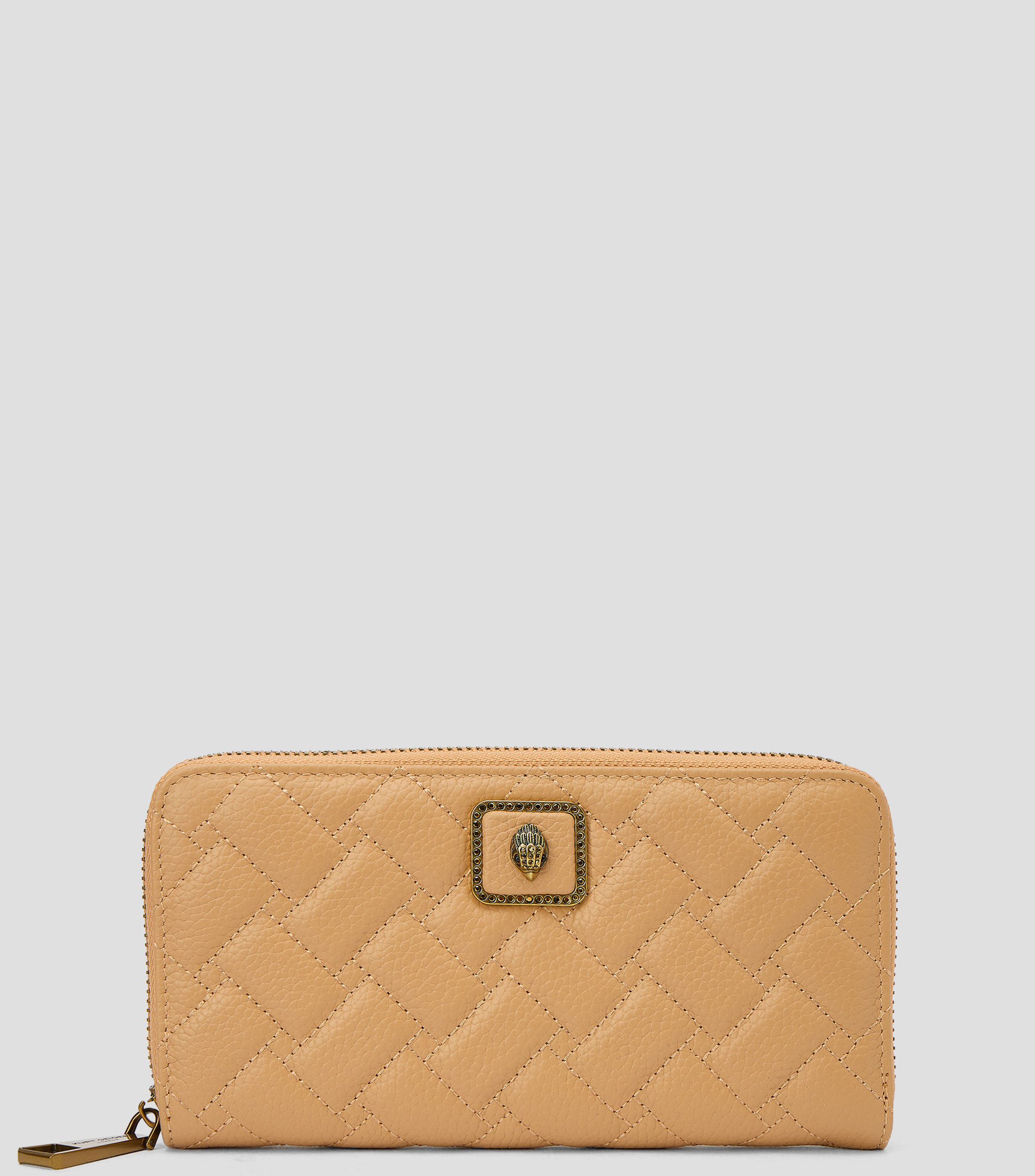 Cartera en piel lisa Mujer