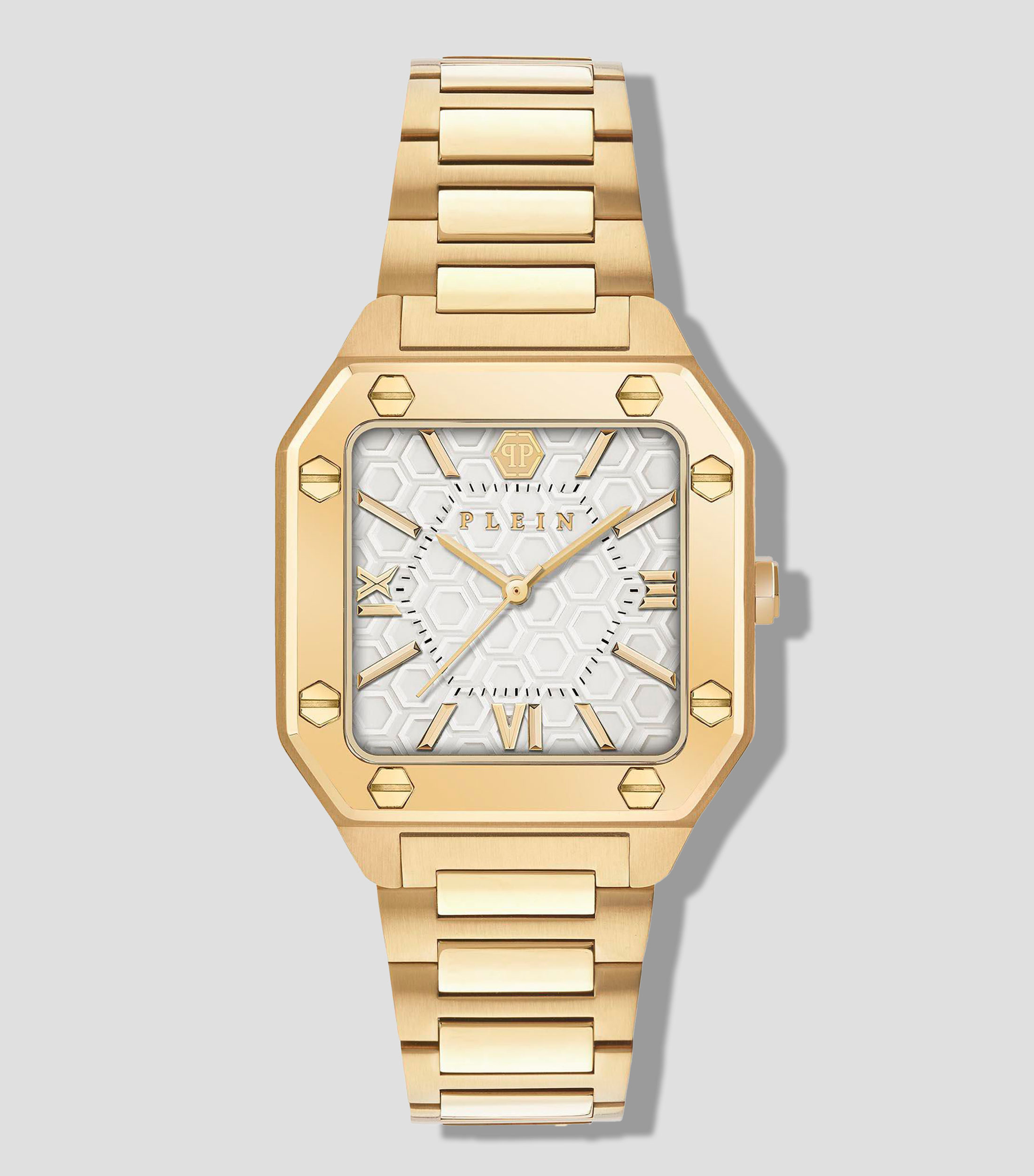 Reloj para Mujer Plein Edge casual, Dorado
