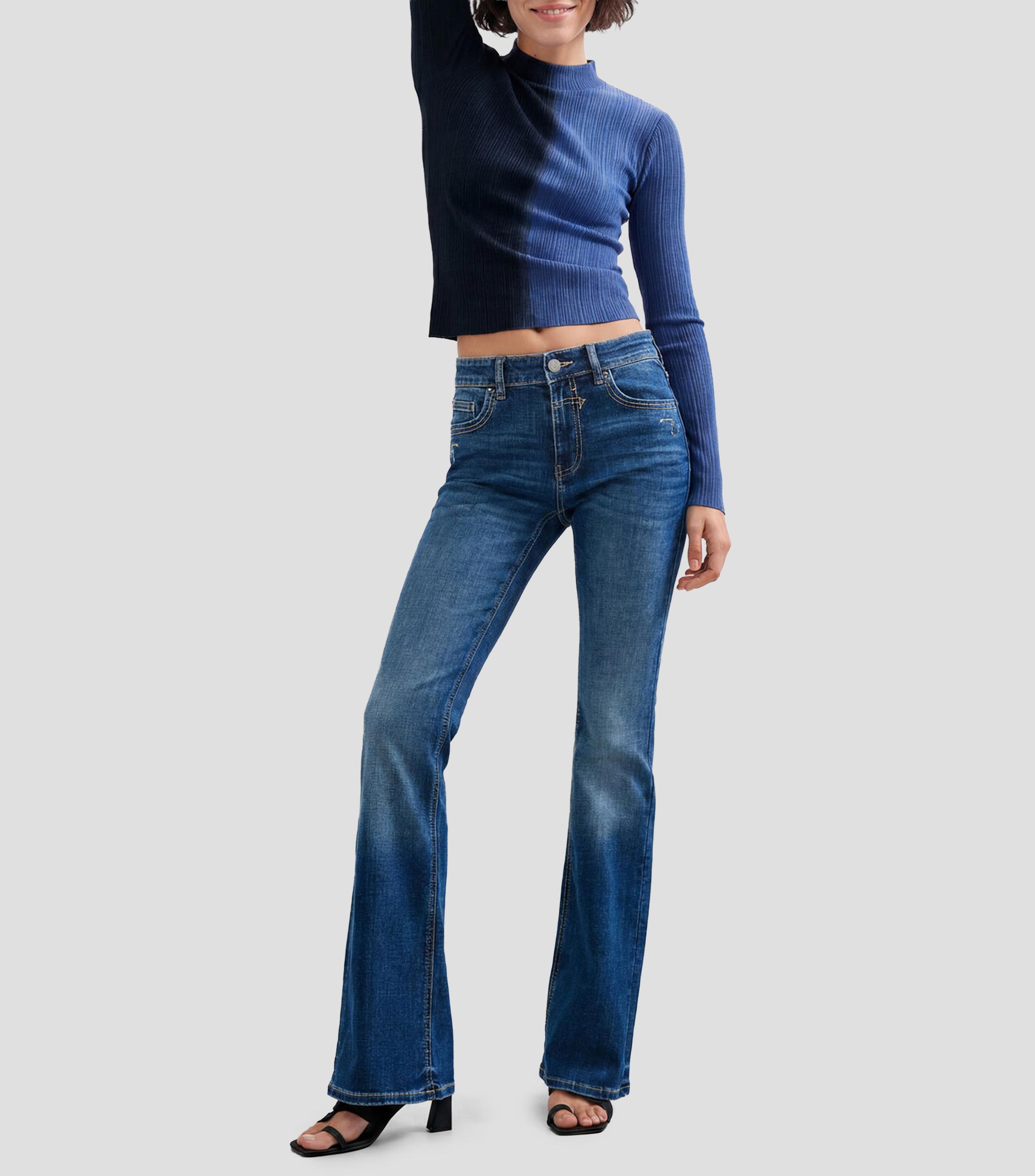 Jeans Flared Mujer