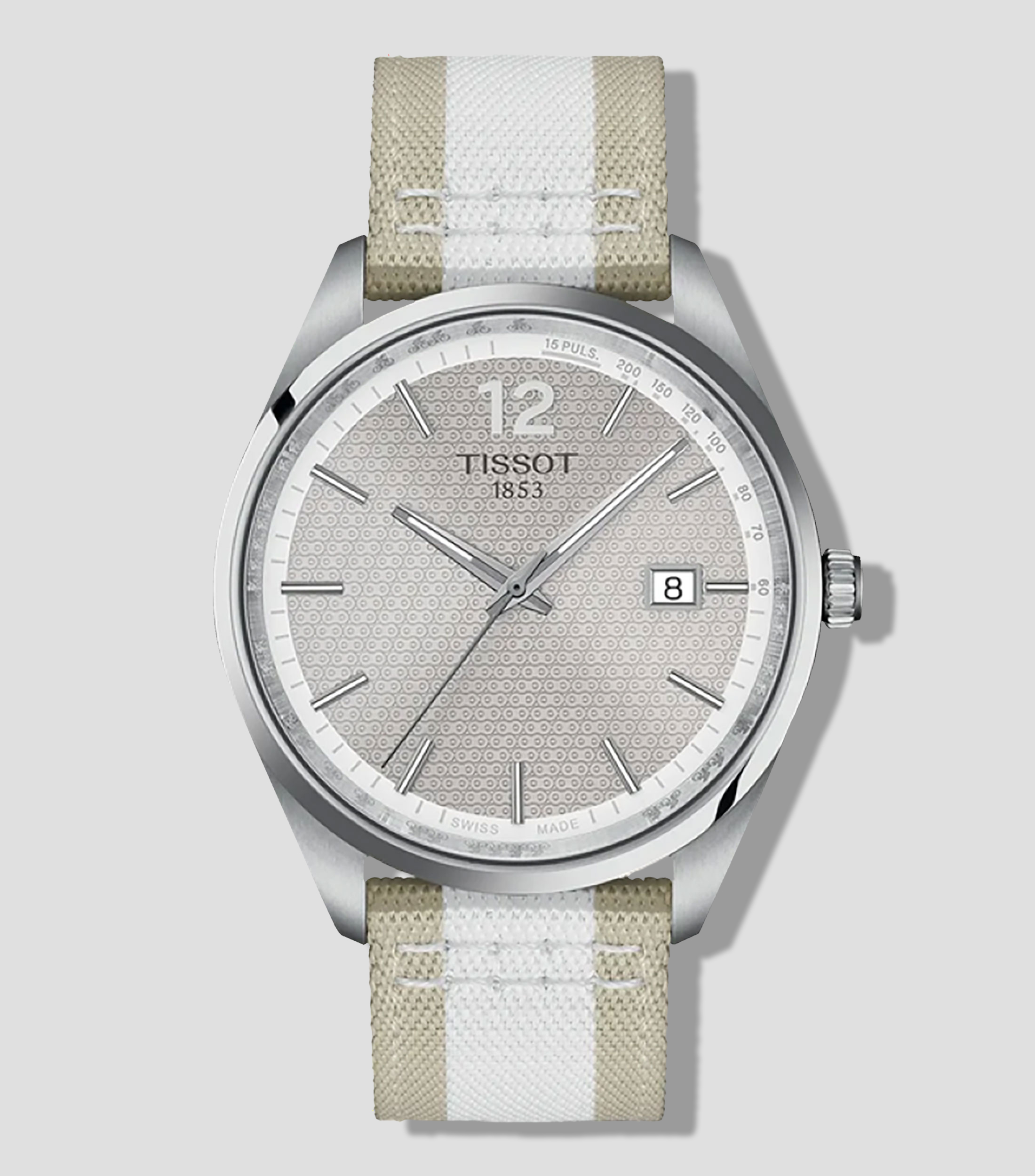 Reloj para hombre PR 100 deportivo Plateado, Gris