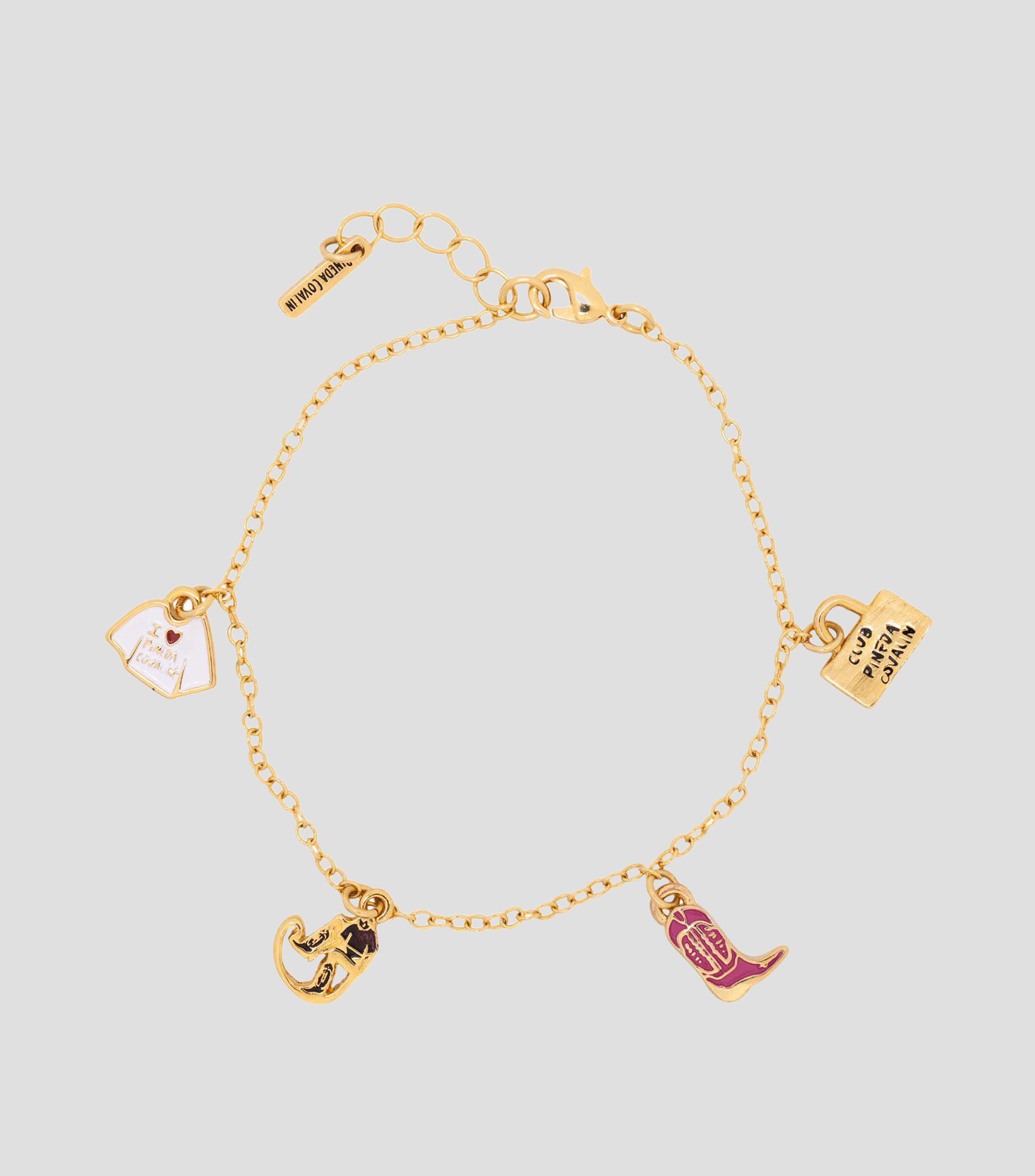 Pulsera Monos Guardianes de la Selva con dijes Mujer