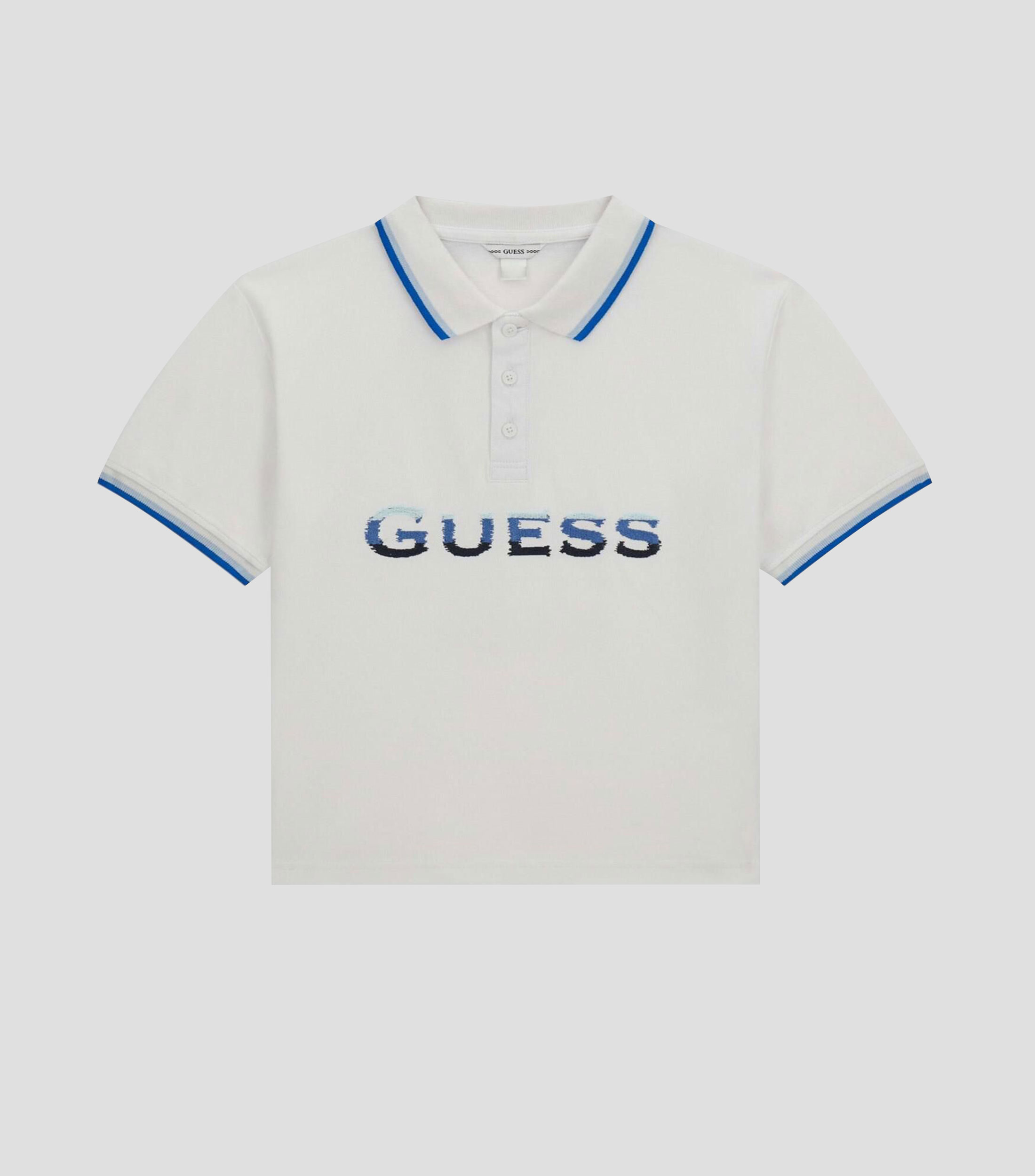 Playera tipo polo manga corta lisa Niño