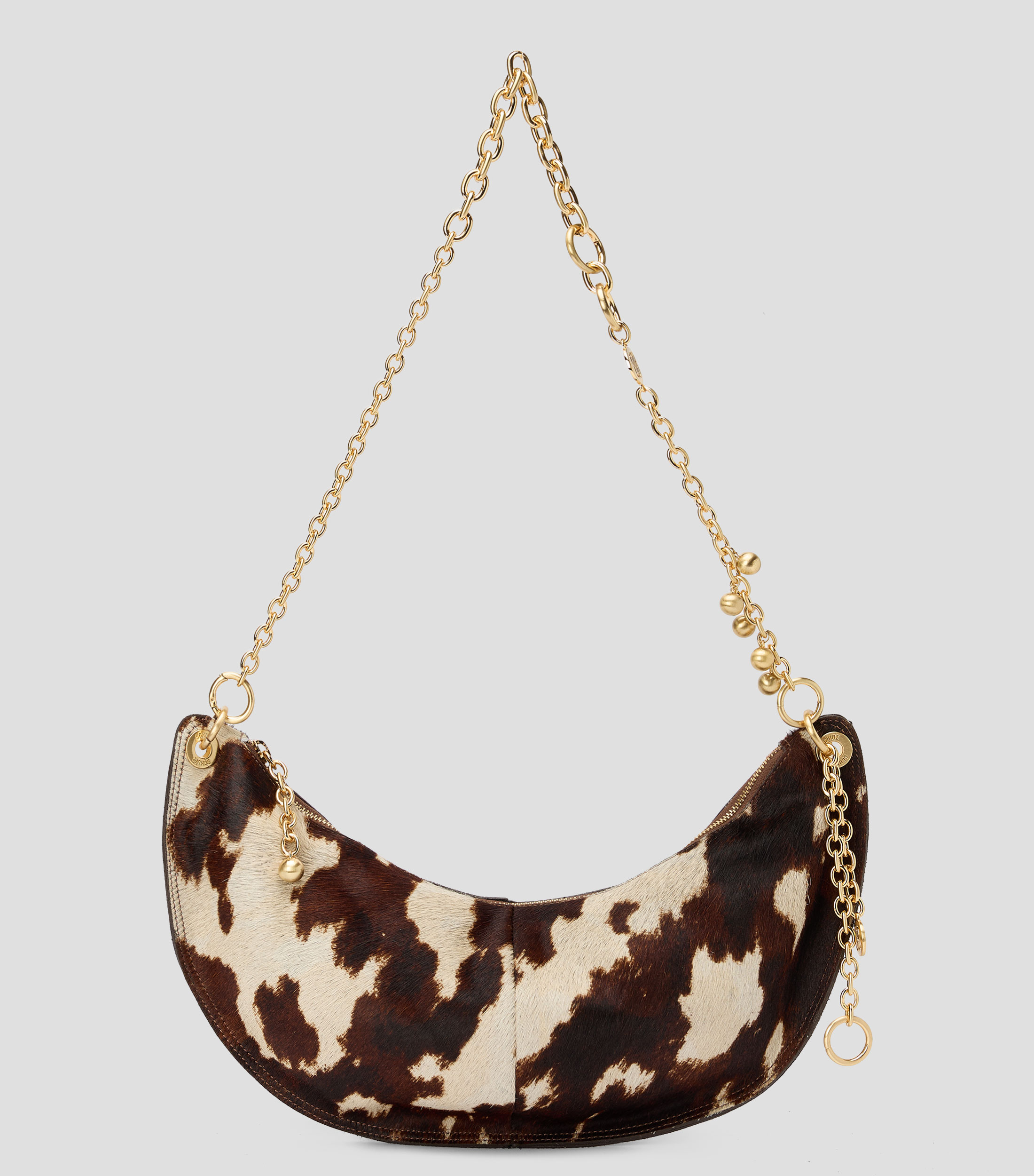Bolsa Shoulder en piel vacuna Lilla Savage fantasía Mujer