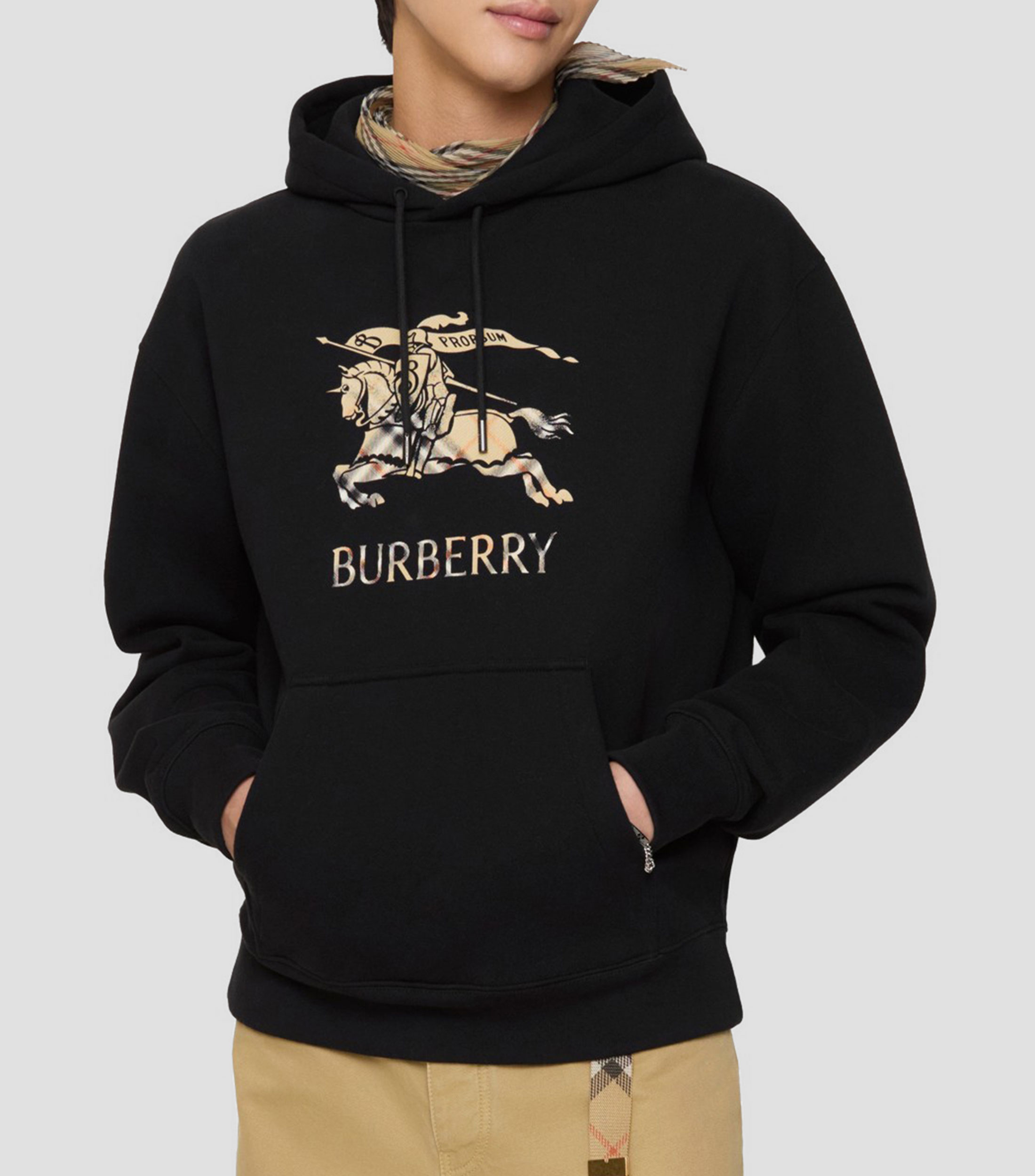 Sudadera canguro con capucha Hombre