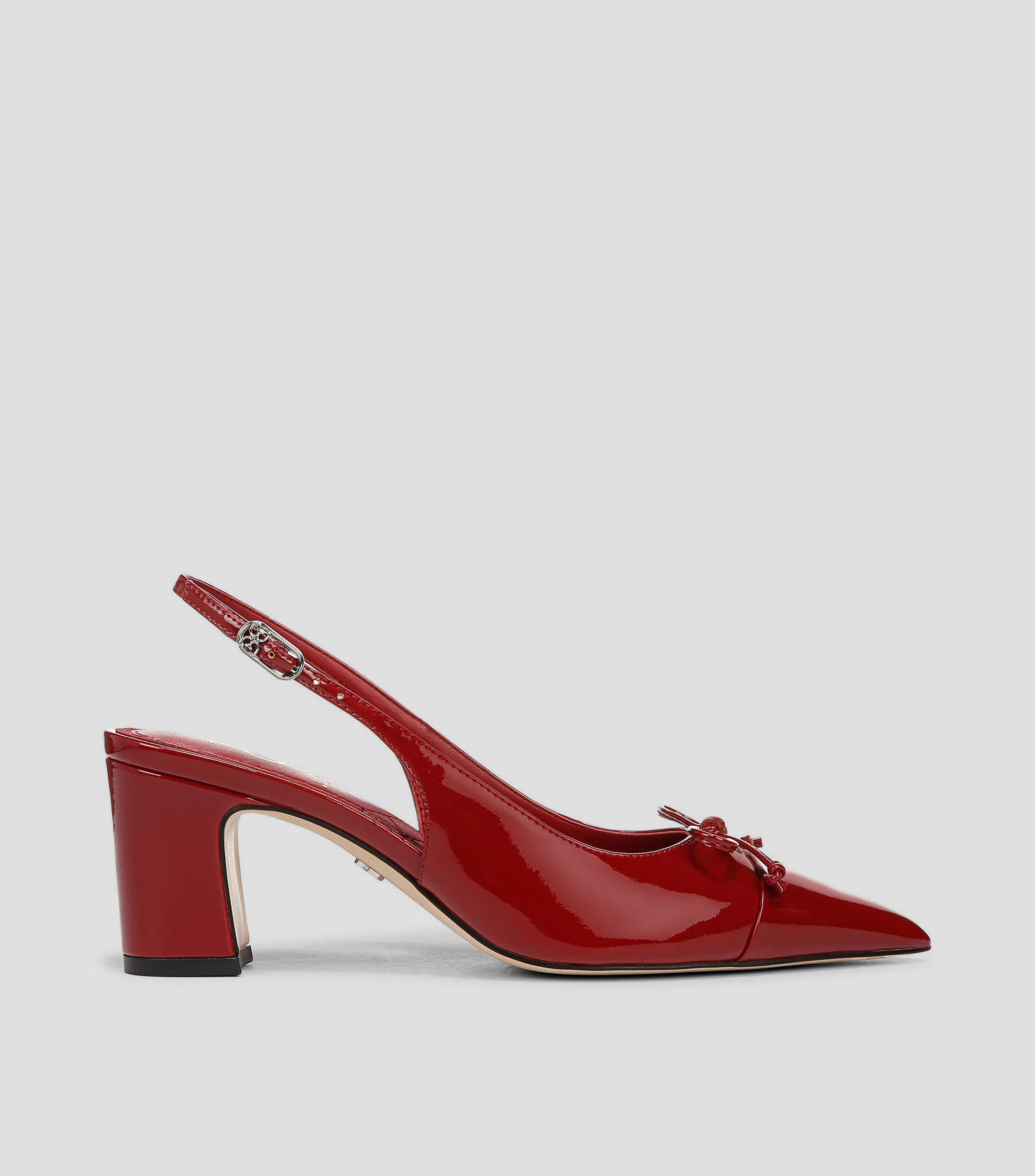 Zapatillas con tacón medio cuadrado Mujer