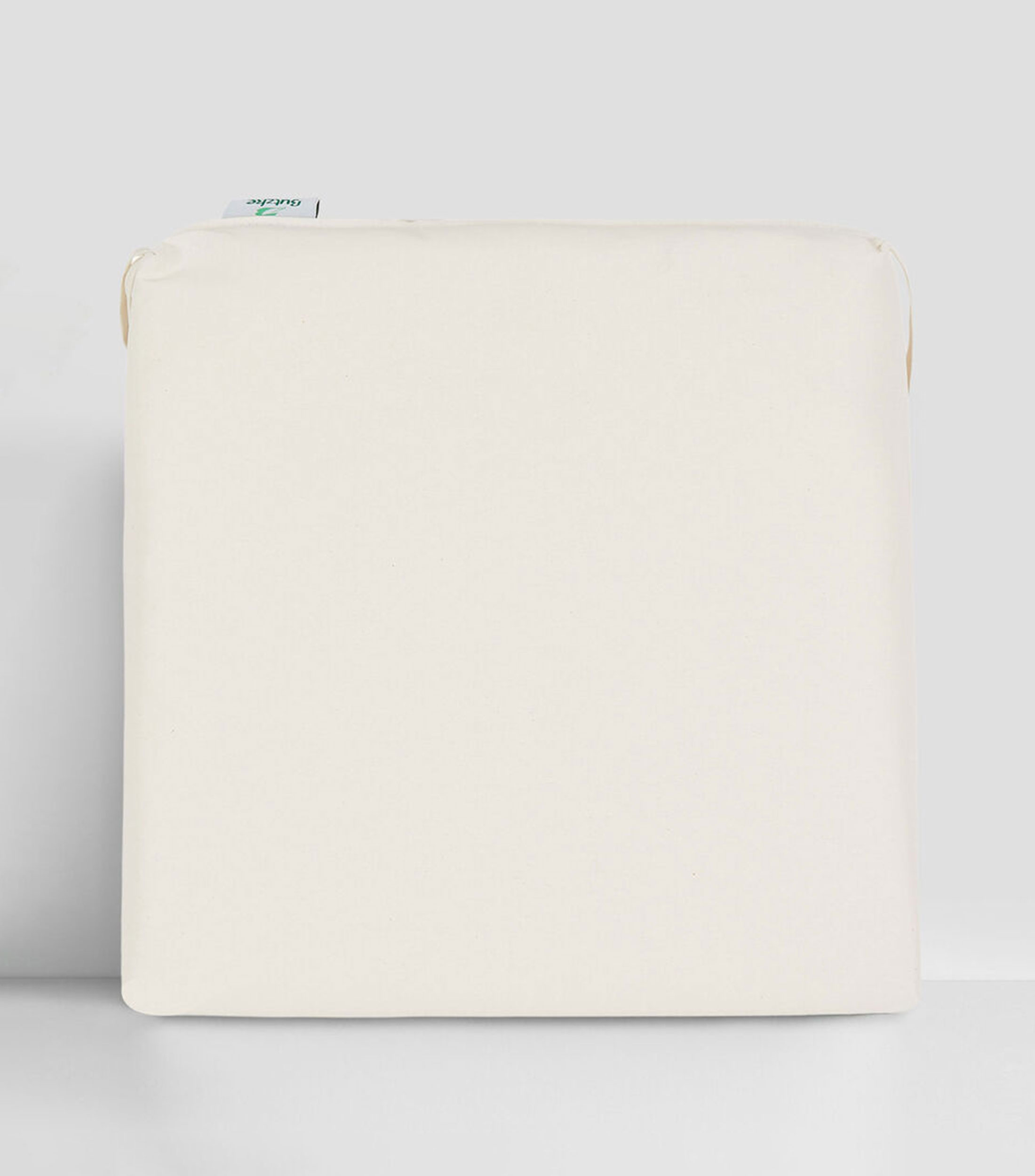 Cojín para silla plegable liso Crema